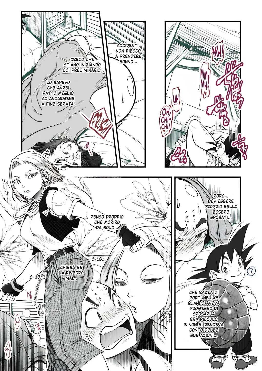 [Harunaga Makito] La Storia di Goku e Chichi nell'Arco degli Anni (Dragon Ball Z) [Italian] {Hentai Fantasy} 画像番号 71