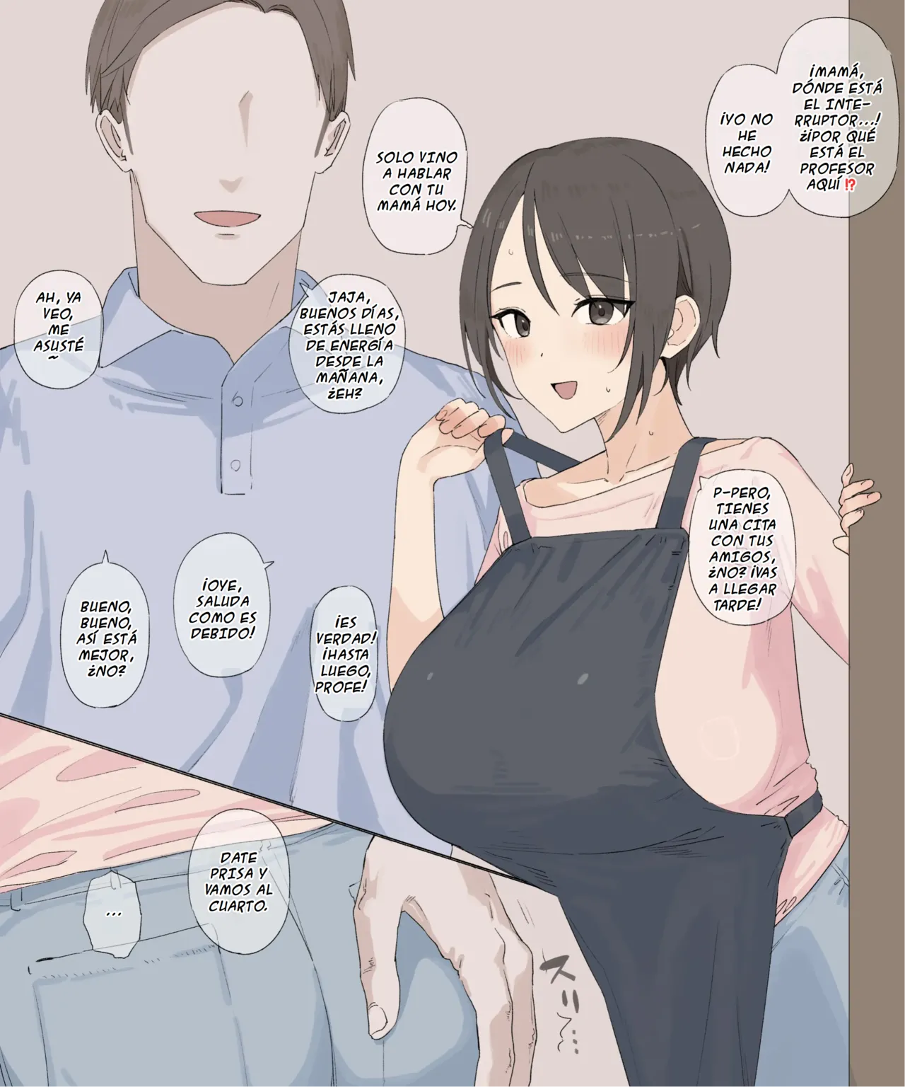 [Aoyagi Kabota] Haha to Tannin no Himegoto...♥ | El secreto de una esposa y un profesor... [Spanish] 画像番号 2