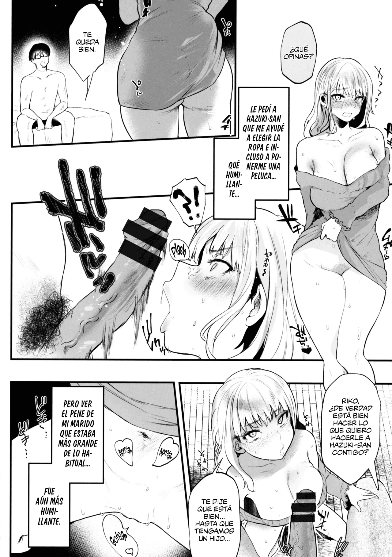 [Kuga Mayuri] Tanin no Mono Wa Yoku Mieru + Nureru Mofuku | La Codicia de la Propiedad Ajena + Una Mujer de Luto Empapada (Libido) [Spanish] [Daraku Hotel + Germany united] [Digital] 画像番号 18