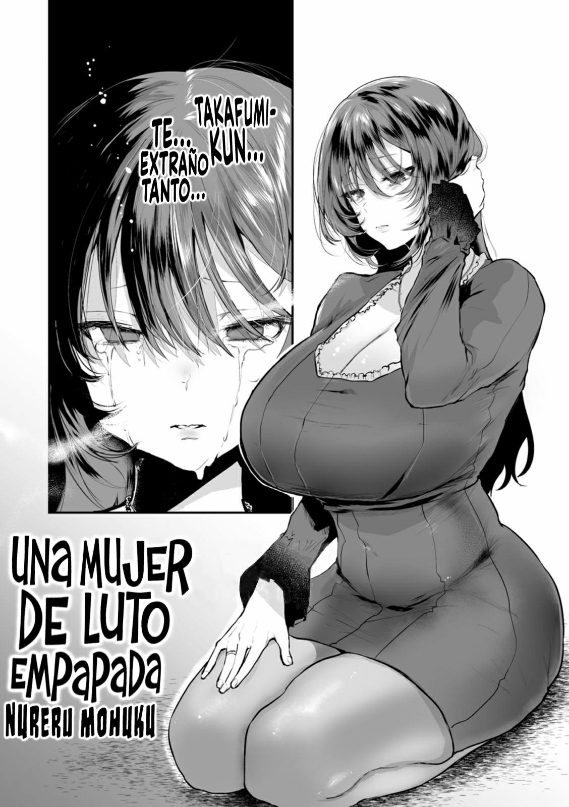[Kuga Mayuri] Tanin no Mono Wa Yoku Mieru + Nureru Mofuku | La Codicia de la Propiedad Ajena + Una Mujer de Luto Empapada (Libido) [Spanish] [Daraku Hotel + Germany united] [Digital] 画像番号 33