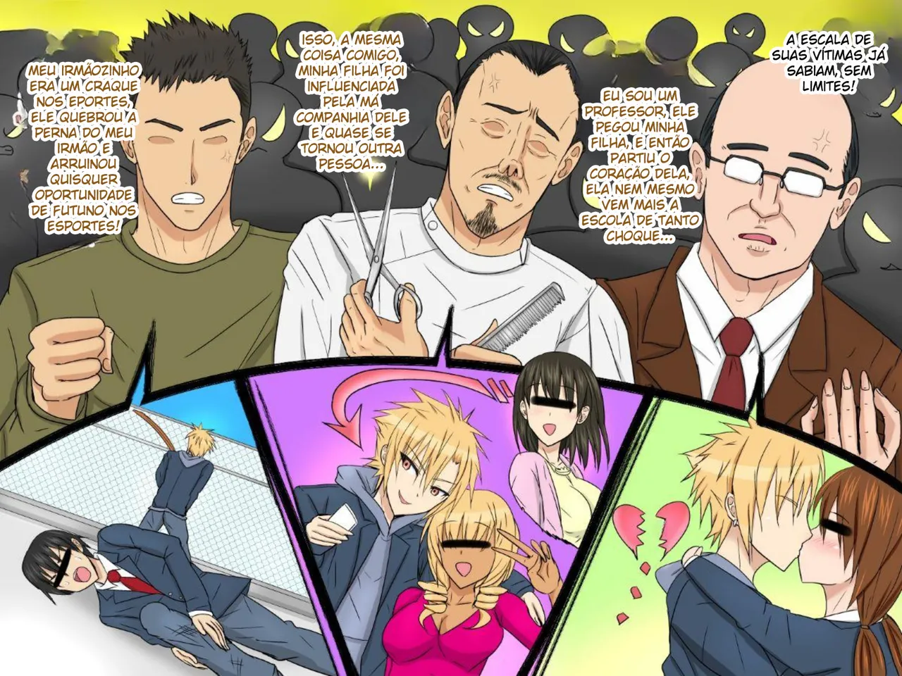 Furyou Shounen no Mesuochi Densha Josou saseta Furyou Leader o Kaishin saseru made Tsuzuku Fukushuu Chikan Game [TRADUZIDO PT-BR] 2eme image