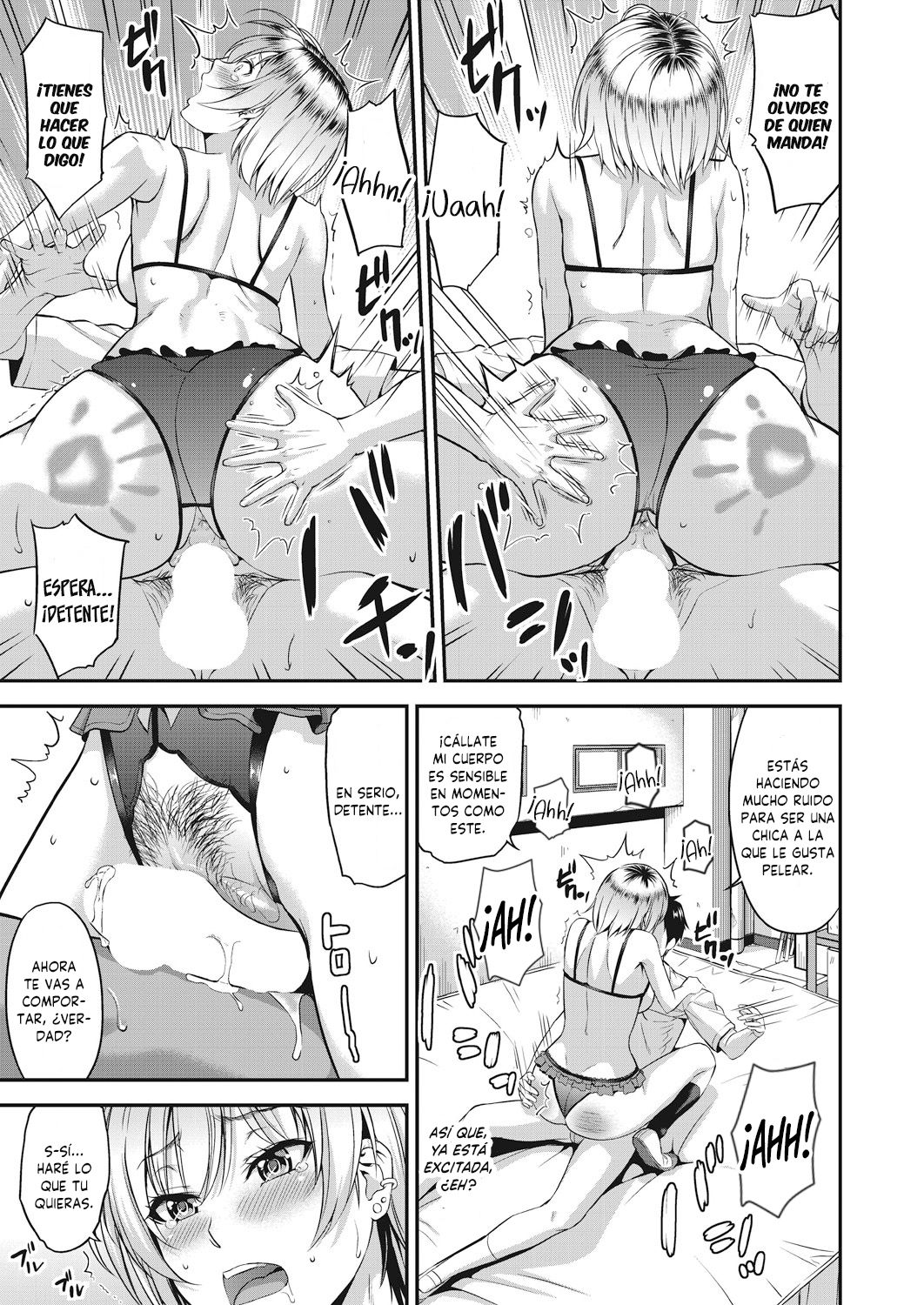 [Takano Yuki] Amanojaku (COMIC AUN 2018-12) [Spanish] [SketNatsu] [Digital] image number 9