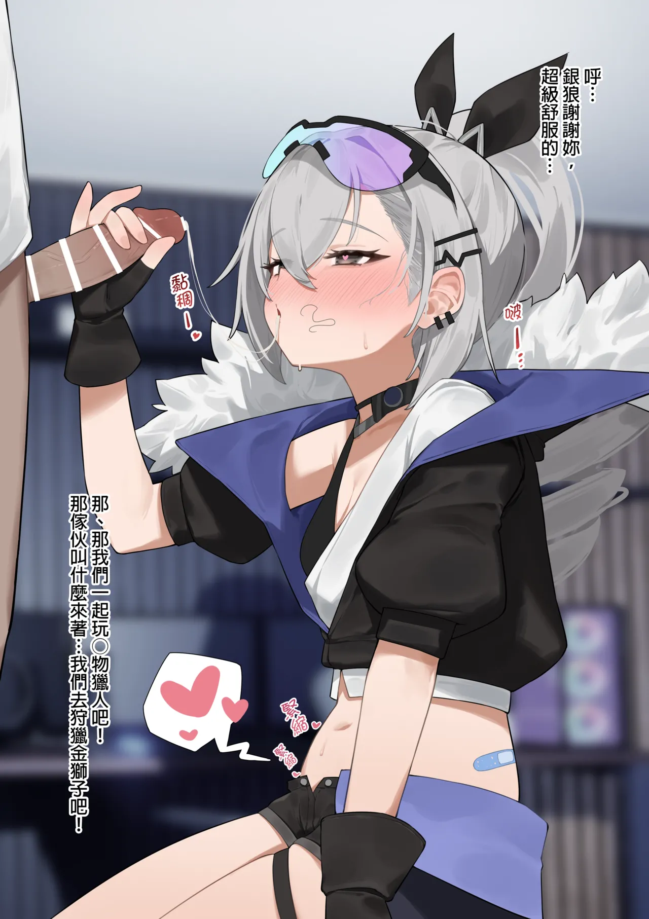 [flasso] 和銀狼的調情 imagen número 10