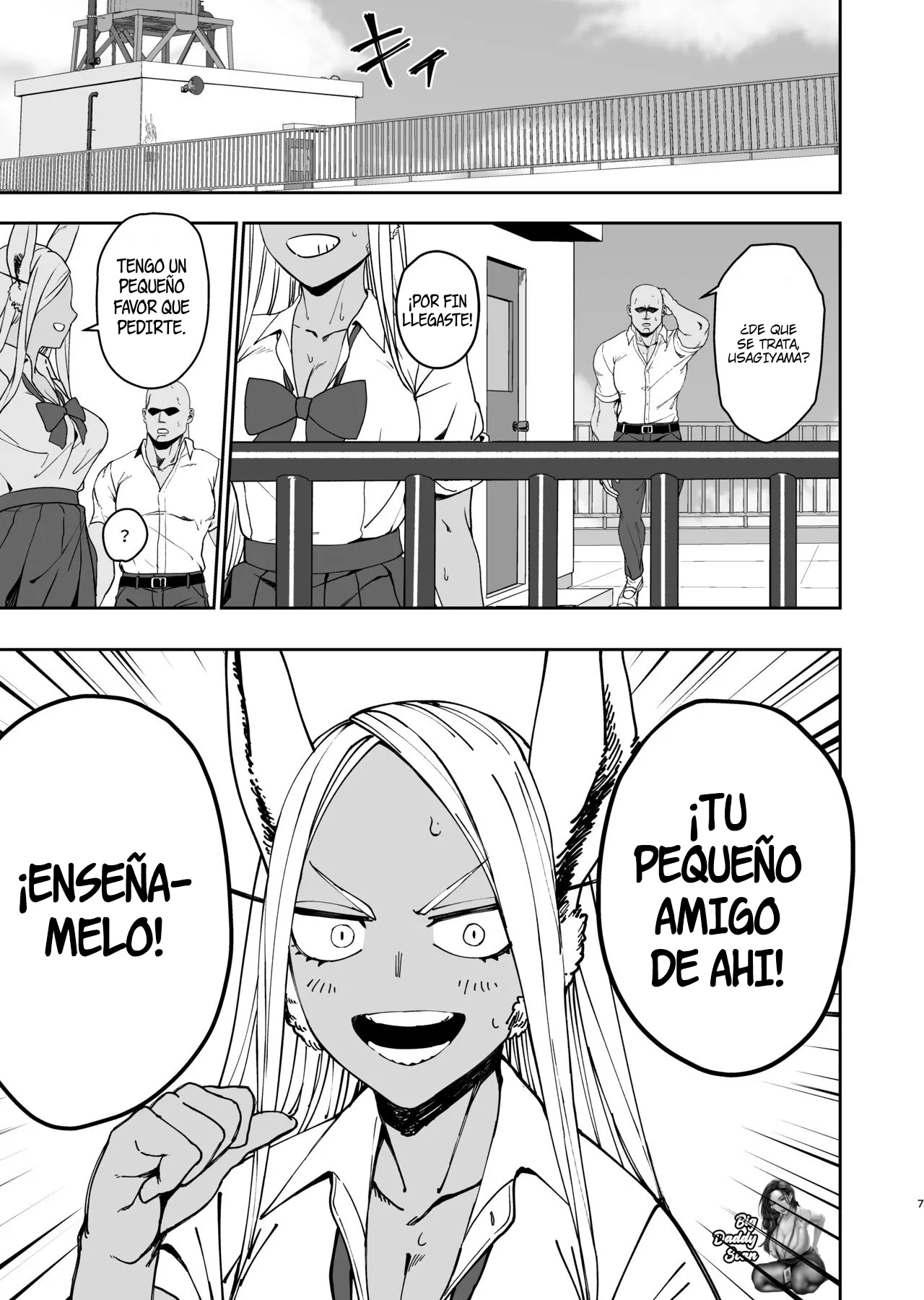 [LOFLAT (Prime)] JK Mirko no Maruhi Training (Boku no Hero Academia) | El Entrenamiento Secreto de la Colegiala Mirko [Spanish] [BigDaddy Scan] [Digital] imagen número 4