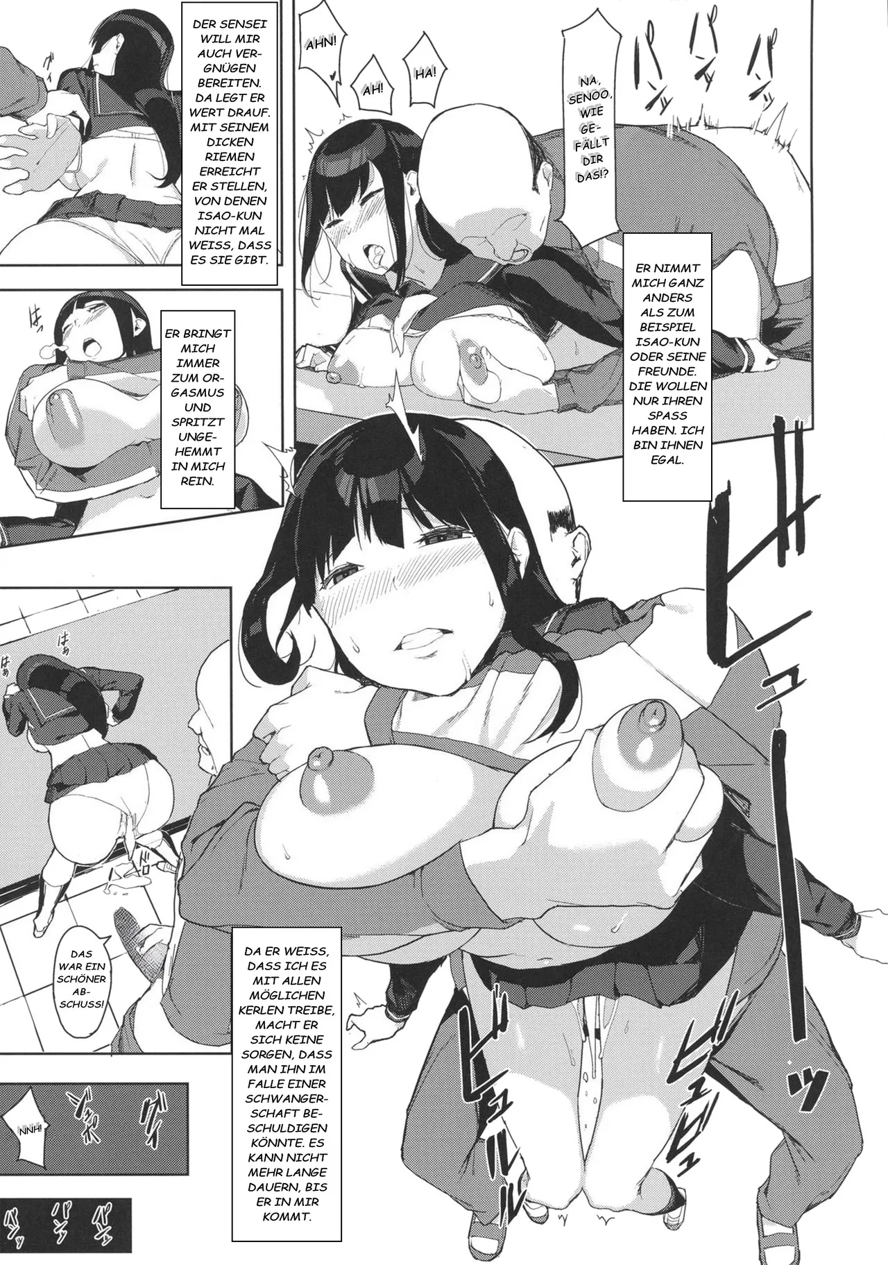 (COMIC1☆11) [TAKE-DAKE (yuuki)] Senoo Chizuru-san no Ichinichi  [German] [Centurion2] [Decensored] image number 16