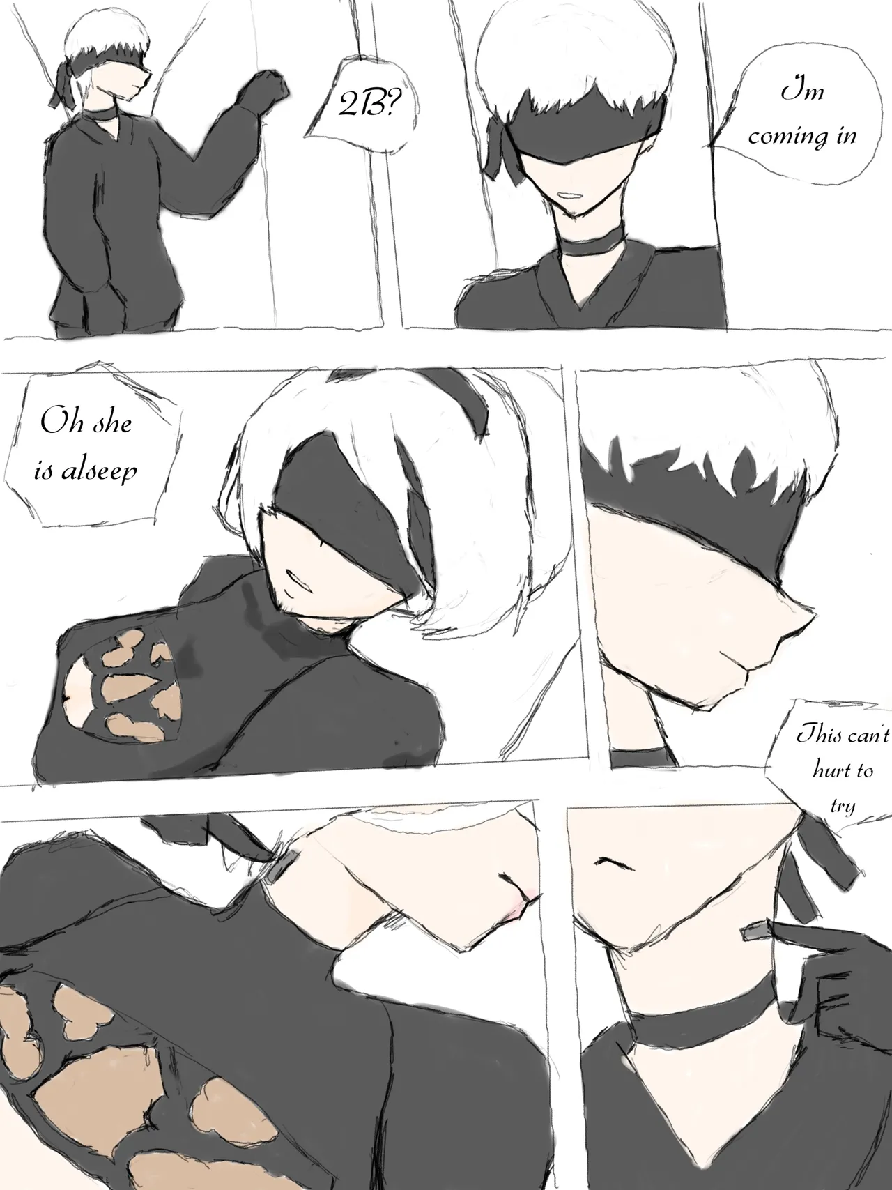 2B x 9S hentai remake numero di immagine  3