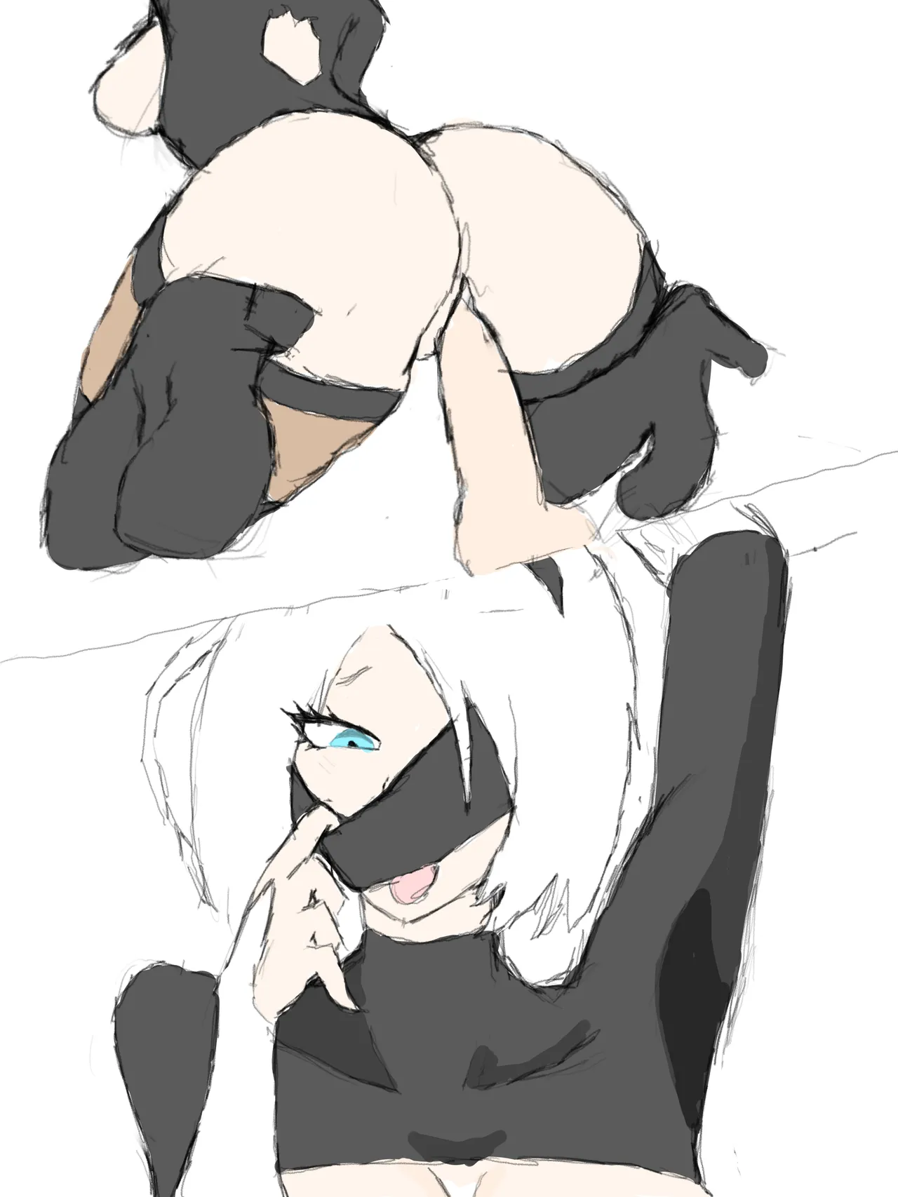 2B x 9S hentai remake numero di immagine  15