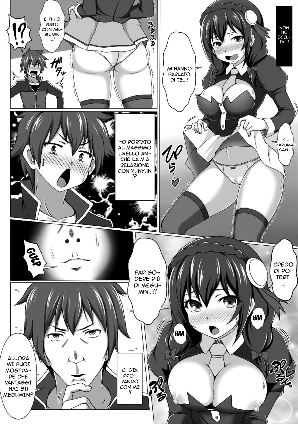 [Bad End RST (J-MAX JAPAN)] Kono Koukando nara Sorosoro Harem Ikerun ja ne?2 ~RST 06~ | Reincarnarsi è Meglio del Paradiso 2 (Kono Subarashii Sekai ni Syukufuku o!) [Italian] [Digital] image number 4