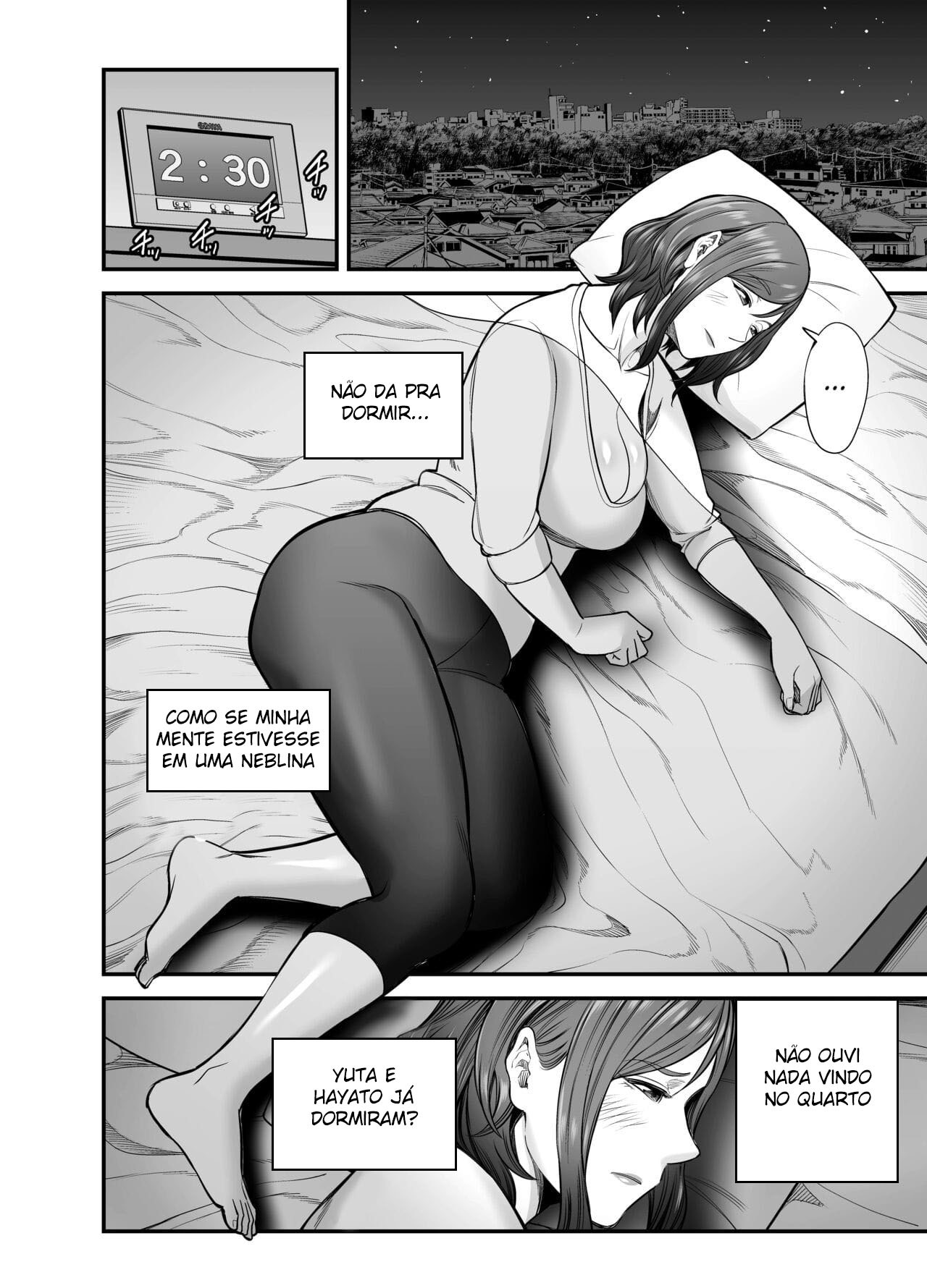 [Ura Meshiya (Maccha Neji)] Sexless de Yokkyu Fuman na Watashi wa, Musuko no Tomodachi to... [Portuguese-BR] 图片编号 29