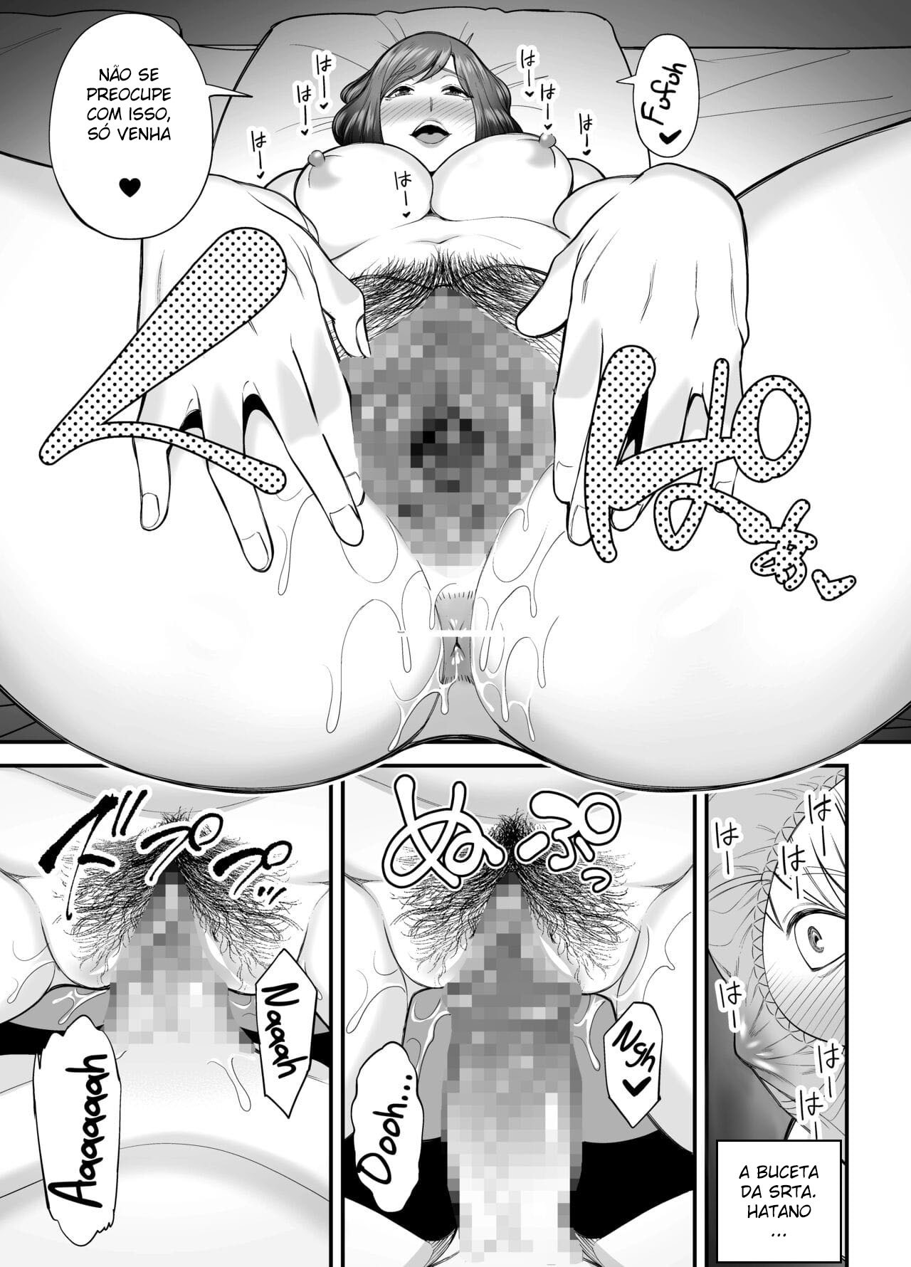 [Ura Meshiya (Maccha Neji)] Sexless de Yokkyu Fuman na Watashi wa, Musuko no Tomodachi to... [Portuguese-BR] 图片编号 52