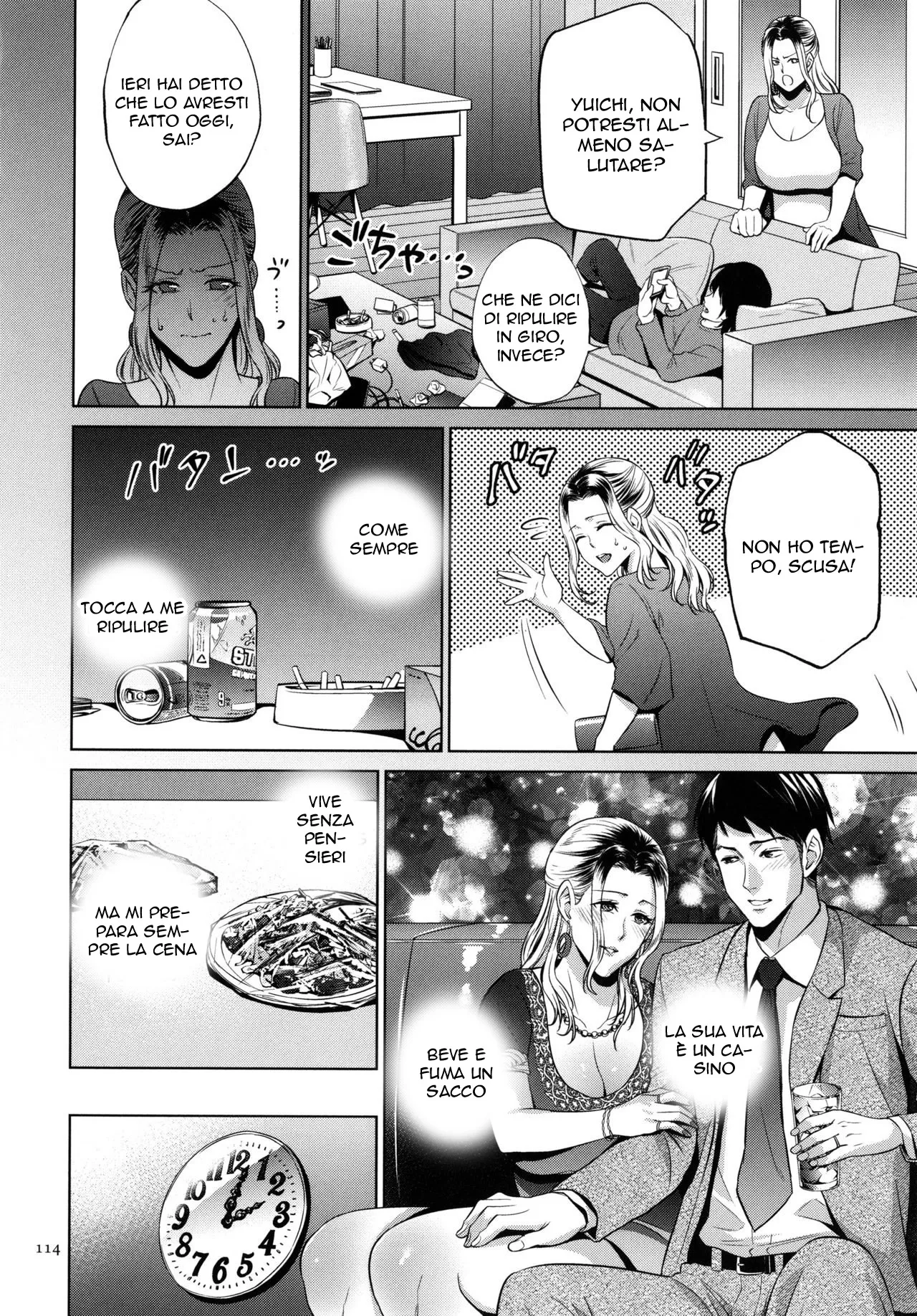 [Natsu no Oyatsu] Haha wa Yoru no Chou | Gli Effetti dell' Alcol sulla Mamma (COMIC Kuriberon DUMA 2024-10 Vol.65) [Italian] image number 2