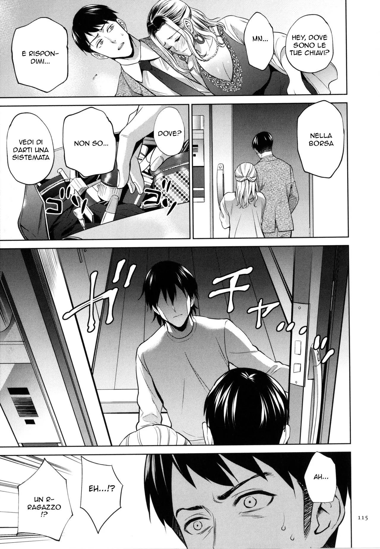 [Natsu no Oyatsu] Haha wa Yoru no Chou | Gli Effetti dell' Alcol sulla Mamma (COMIC Kuriberon DUMA 2024-10 Vol.65) [Italian] image number 3