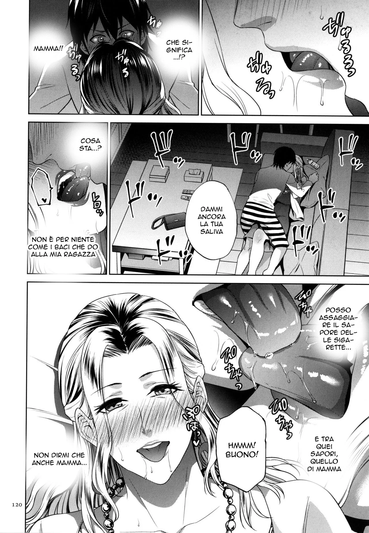 [Natsu no Oyatsu] Haha wa Yoru no Chou | Gli Effetti dell' Alcol sulla Mamma (COMIC Kuriberon DUMA 2024-10 Vol.65) [Italian] image number 8