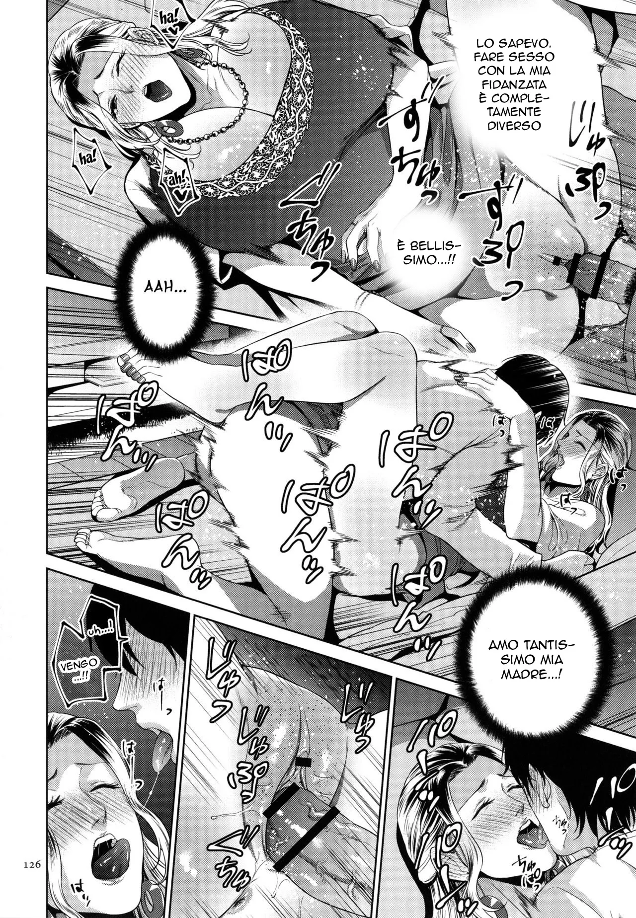 [Natsu no Oyatsu] Haha wa Yoru no Chou | Gli Effetti dell' Alcol sulla Mamma (COMIC Kuriberon DUMA 2024-10 Vol.65) [Italian] image number 14