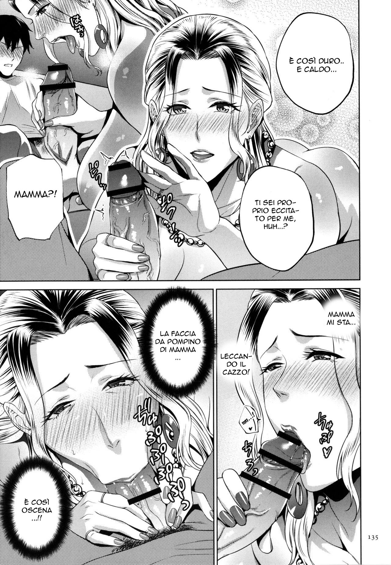 [Natsu no Oyatsu] Haha wa Yoru no Chou | Gli Effetti dell' Alcol sulla Mamma (COMIC Kuriberon DUMA 2024-10 Vol.65) [Italian] image number 23