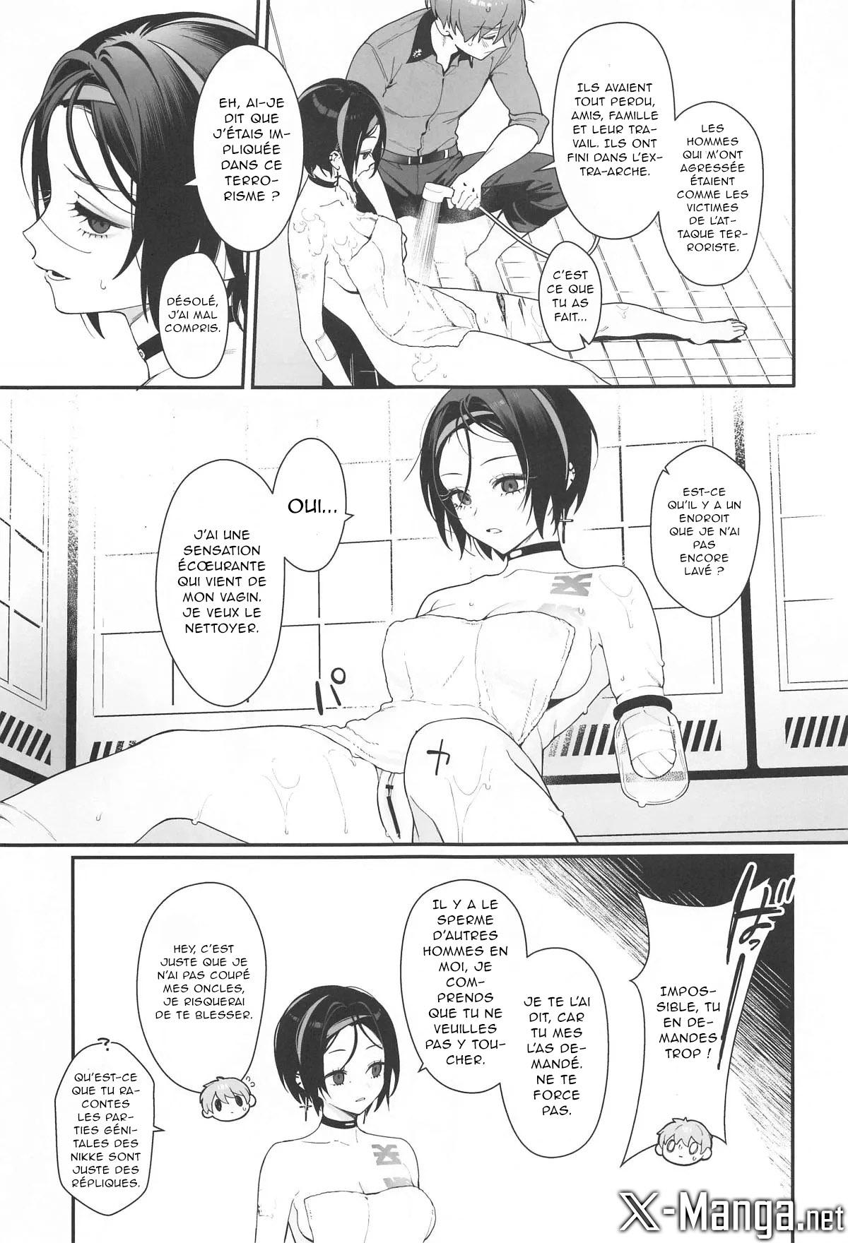 (C104) [Shuukyuu Youka (Ohisashiburi)] Self abuse (Goddess of Victory: Nikke) [French] [Northface] imagen número 8