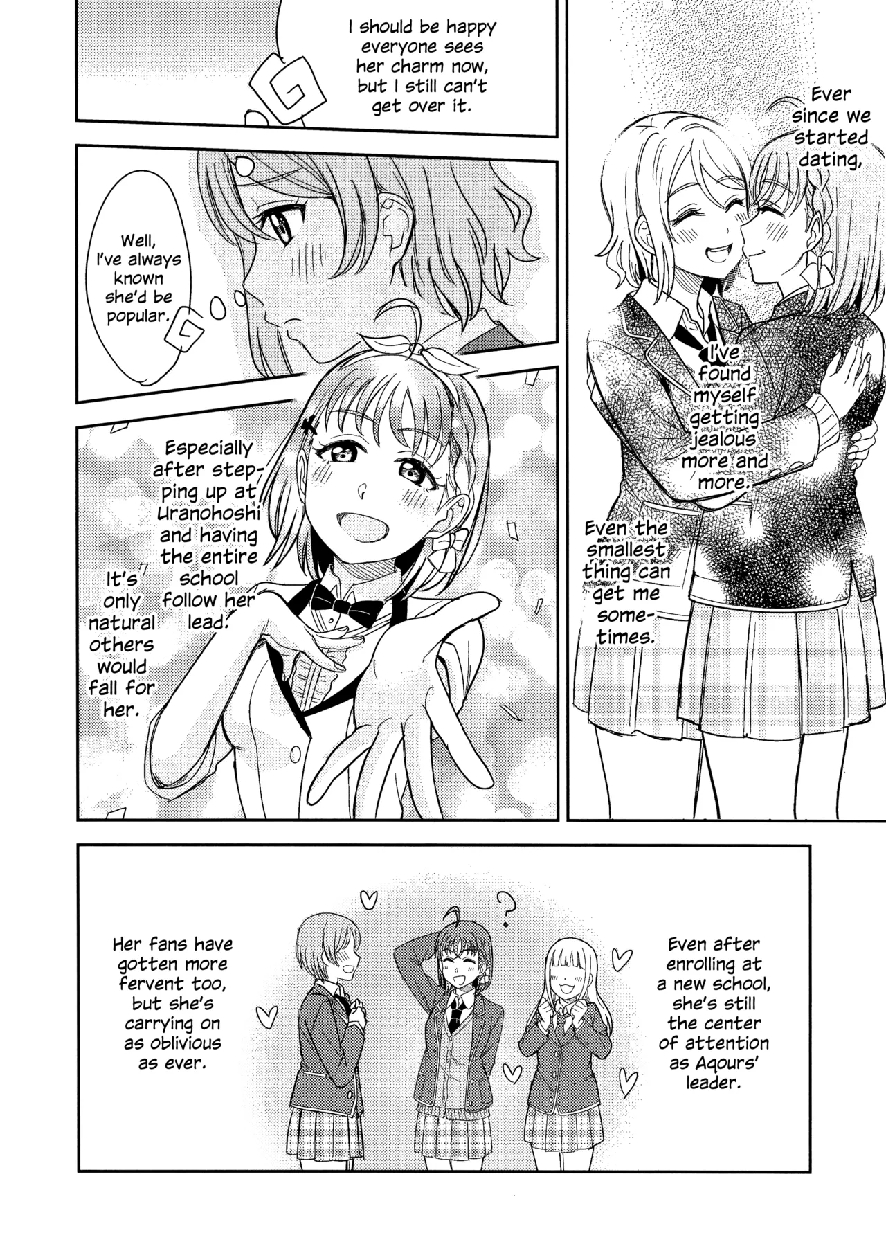 (C95) [Mushiyaki!! (Kanbayashi Makoto)] Hold Me Tight (Love Live! Sunshine!!) [English] numero di immagine  6