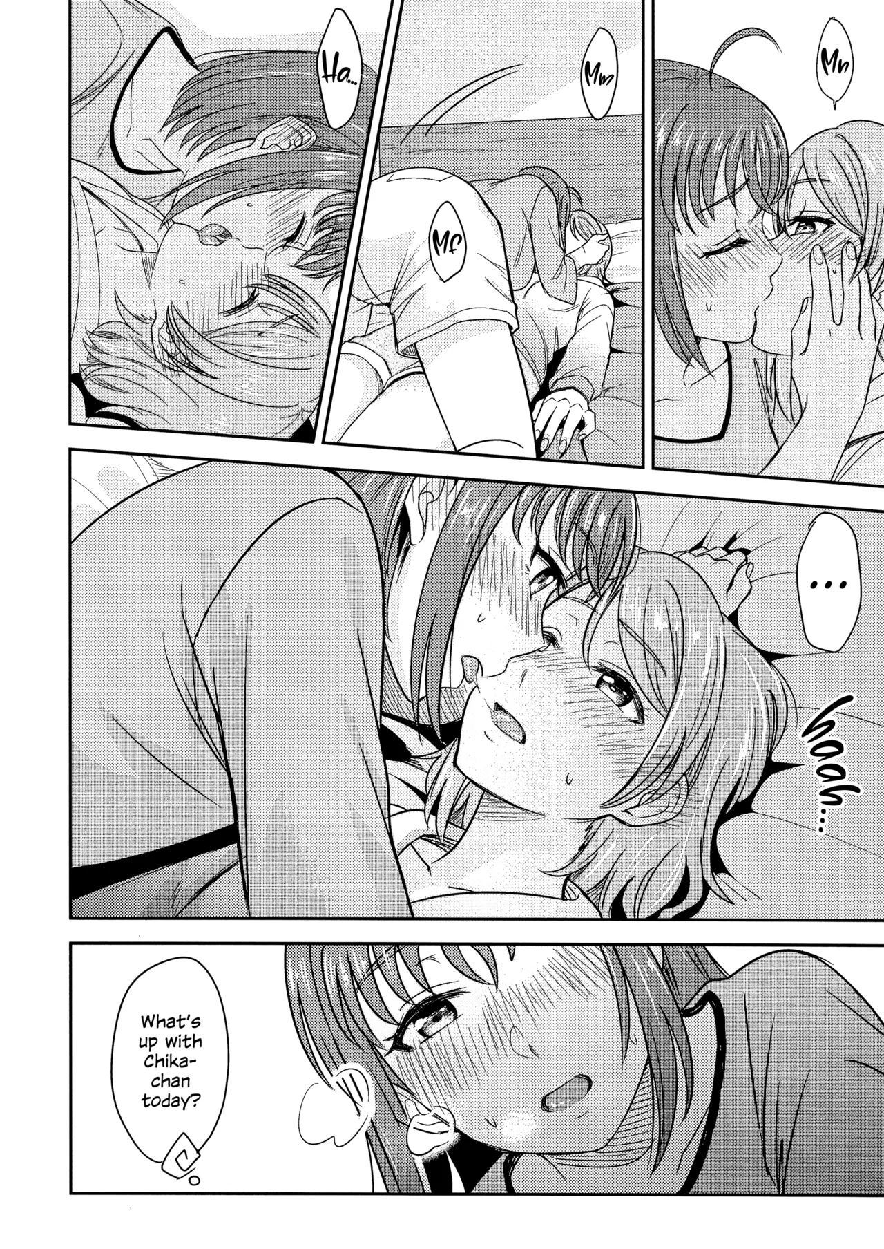 (C95) [Mushiyaki!! (Kanbayashi Makoto)] Hold Me Tight (Love Live! Sunshine!!) [English] numero di immagine  14