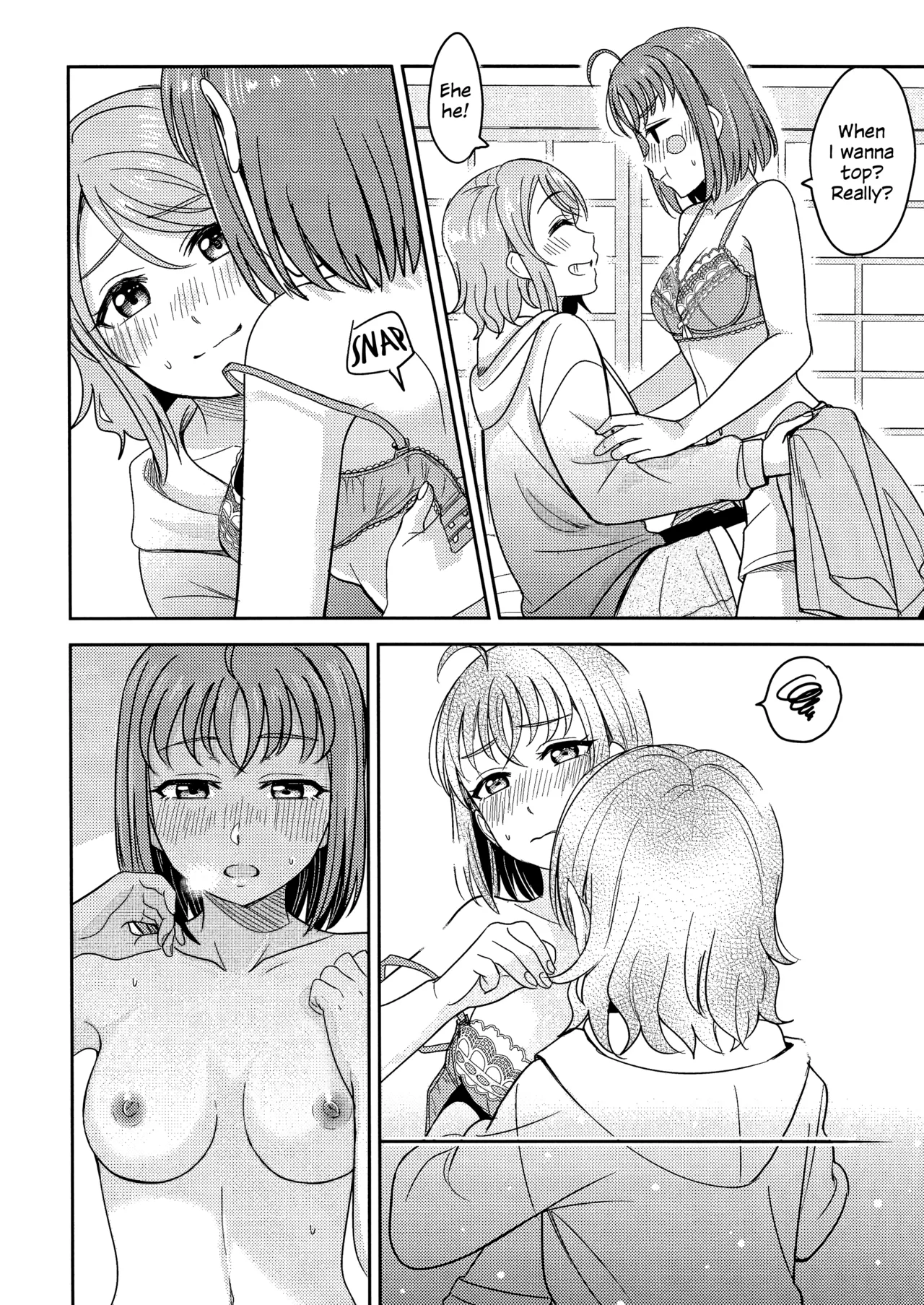 (C95) [Mushiyaki!! (Kanbayashi Makoto)] Hold Me Tight (Love Live! Sunshine!!) [English] numero di immagine  16