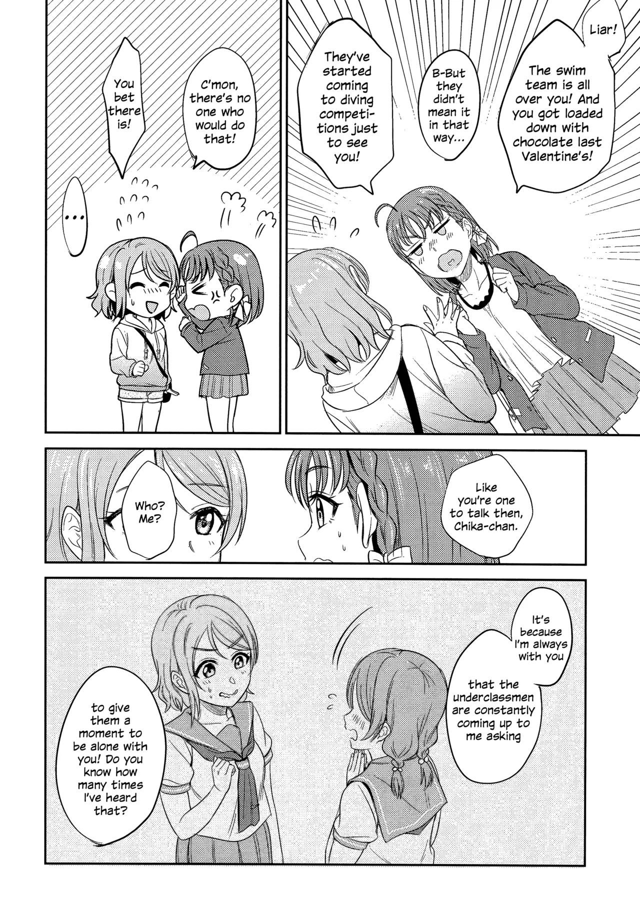 (C95) [Mushiyaki!! (Kanbayashi Makoto)] Hold Me Tight (Love Live! Sunshine!!) [English] numero di immagine  34