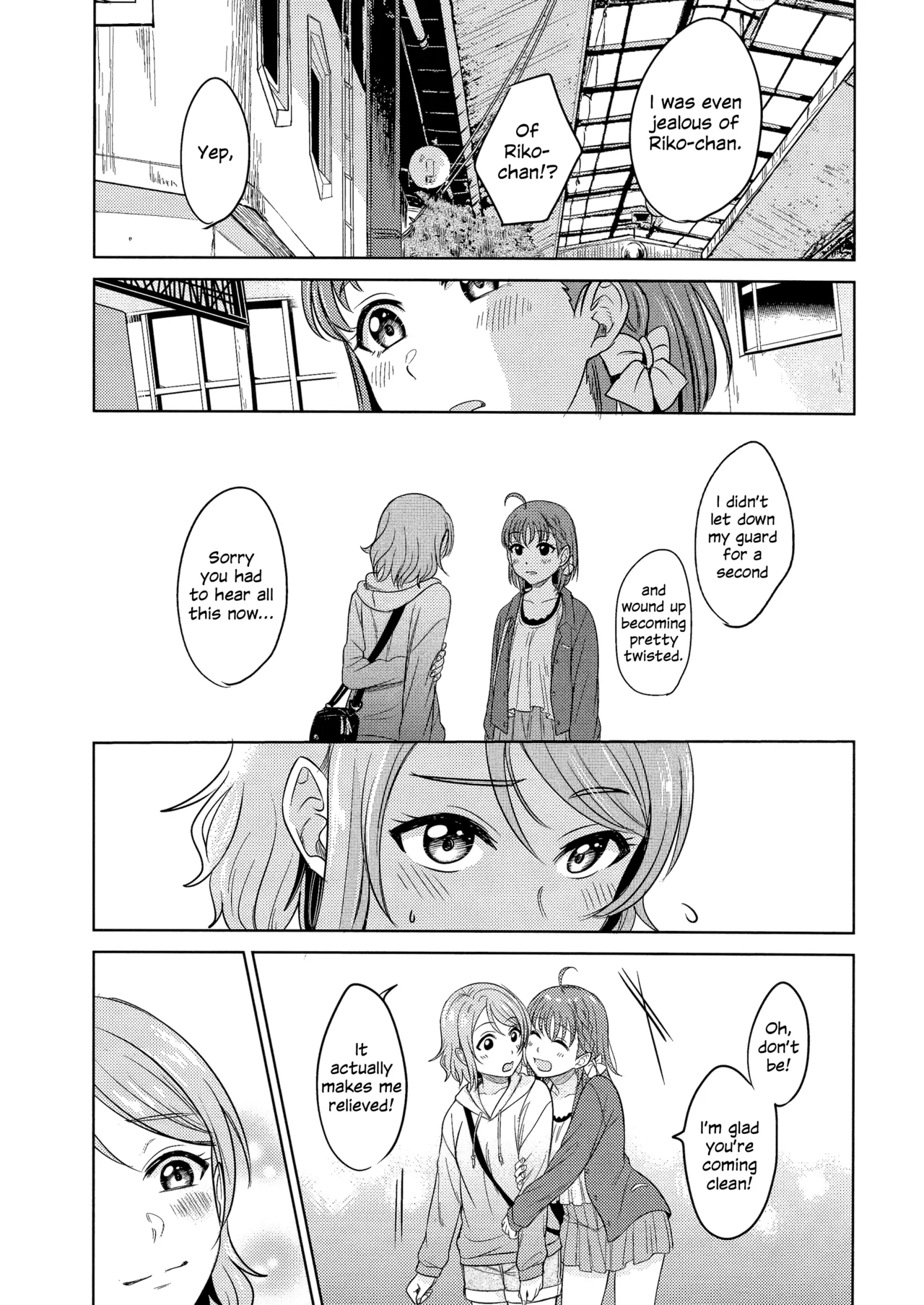 (C95) [Mushiyaki!! (Kanbayashi Makoto)] Hold Me Tight (Love Live! Sunshine!!) [English] numero di immagine  36