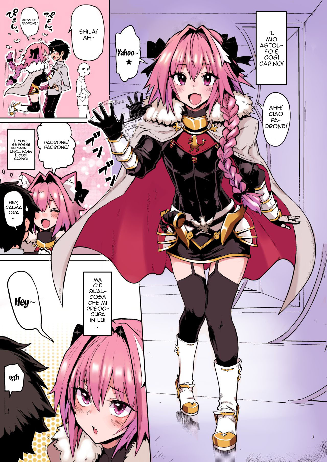 [Memeya (Meme50)] Astolfo x Astolfo (Fate/Grand Order) [Italian] [Colorized] [Digital] 이미지 번호 2