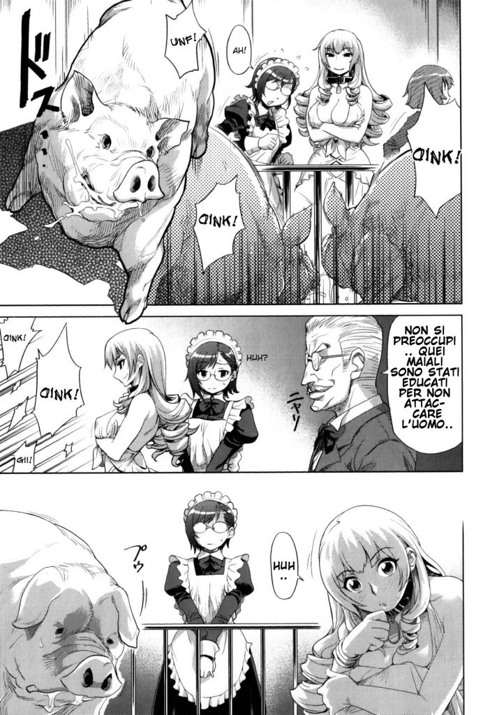 [Isako Rokuroh] Reiko Ojou-sama no Nichijou | Vita Quotidiana (Kemono For Essential 7) [Italian] 7eme image