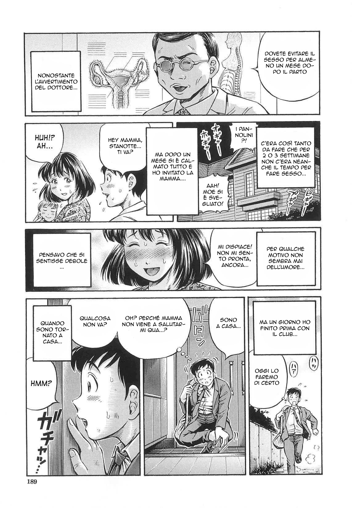 [Komine Tsubasa] Kodane wa Kasugai "Zenpen" | Ingravidare la Mamma (Samen Breeder) [Italian] изображение № 46