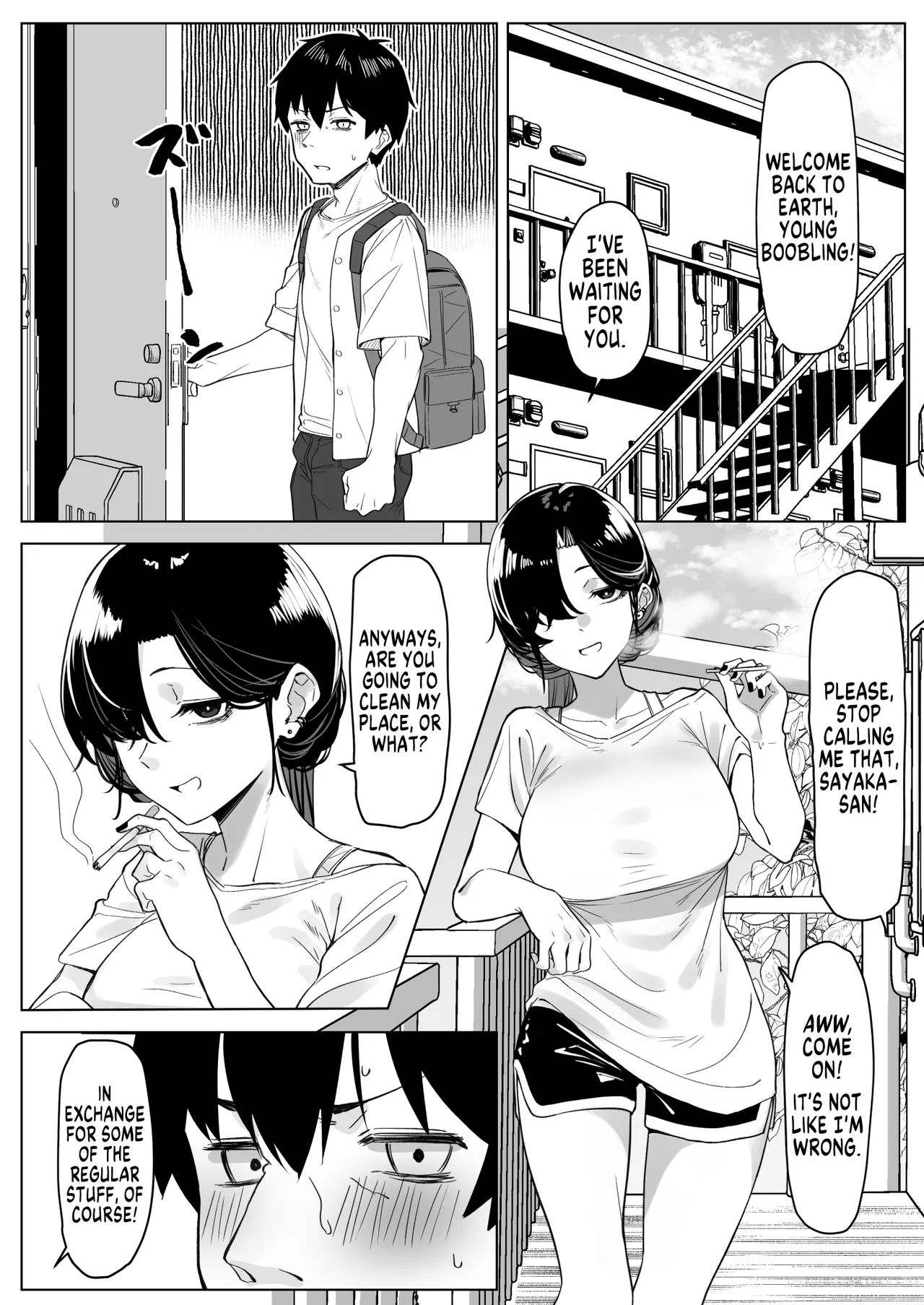 [MM] Darashinai tonari no OL | Sloppy OL Neighbour [Digital] [English] [MegaFagget] 图片编号 2