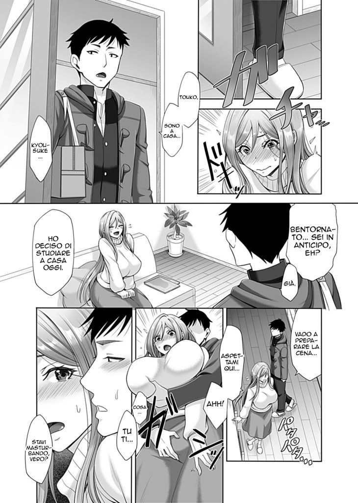 [Tsukishiro Saya] Hikawake no Ibitsu na Seijijou Ch. 3 | Una Situazione davvero Strana 3 [Italian] numero di immagine  12