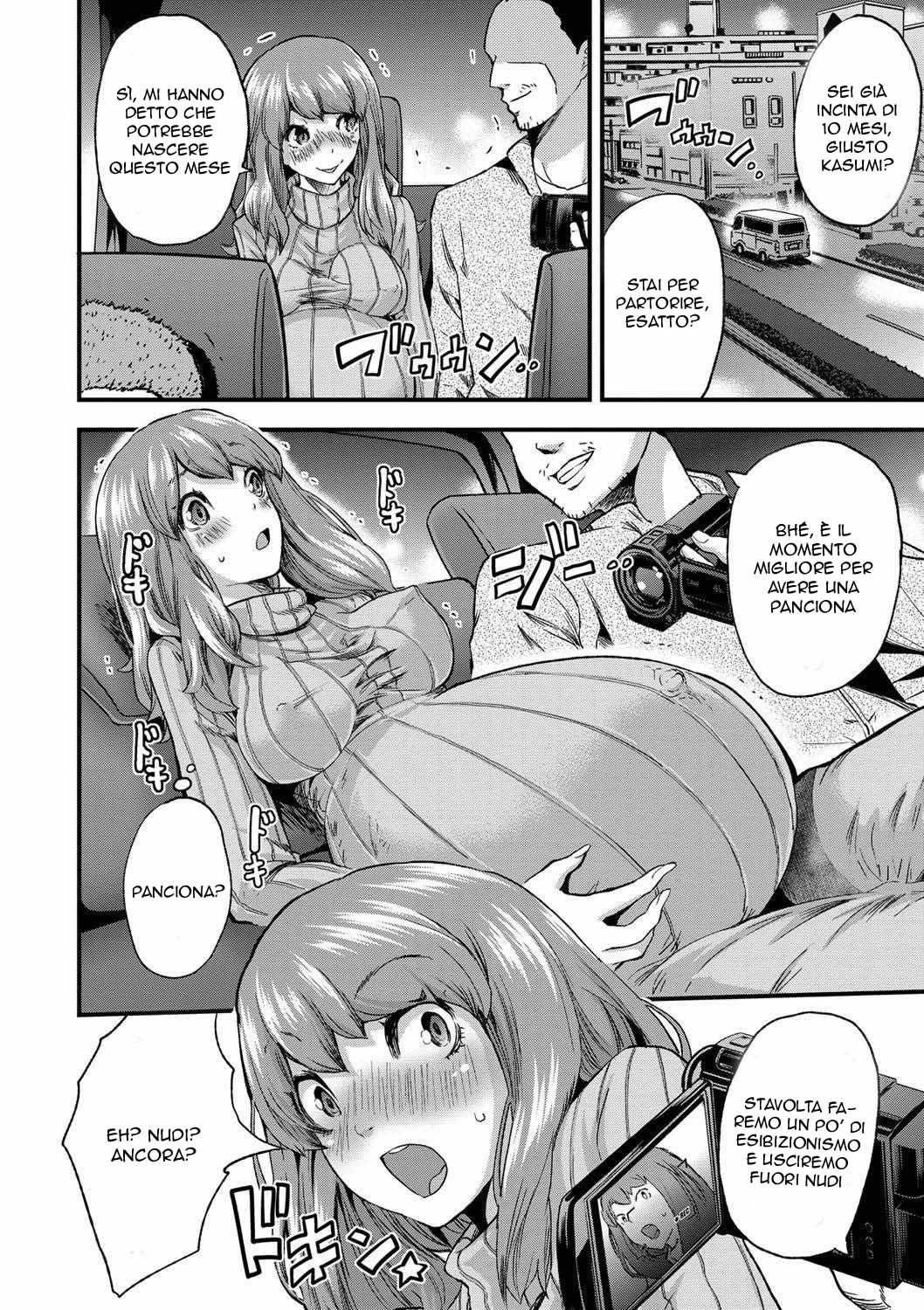 [Misaki Tou] Ringetsu Satsuei-tai | La Futura Mamma (Maternity Harassment) [Italian] [Digital] image number 33