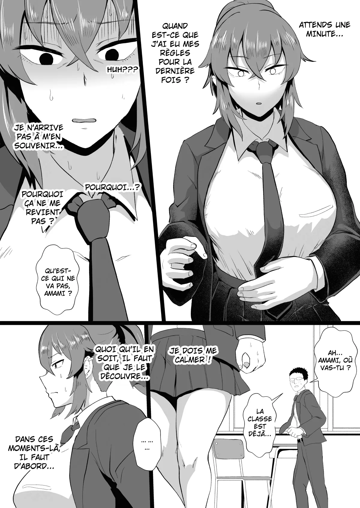 [Hotel Shikinseki (Protohotel)] "Ore, Nanka Okashii ka?" Amami Ryuuki wa Seito Shidouchuu! [French] [Hensu] [Digital] 이미지 번호 27