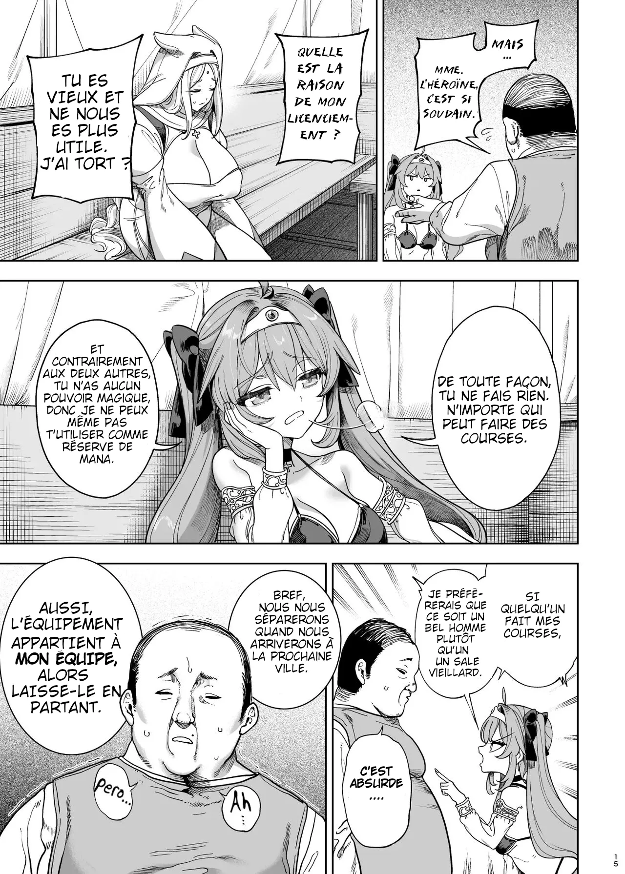 [Kamaboko Koubou (Kamaboko)] Isekai Wakarase Oji-san Yuusha Ryoujoku Hen [French] [pape245] [Digital] 图片编号 14