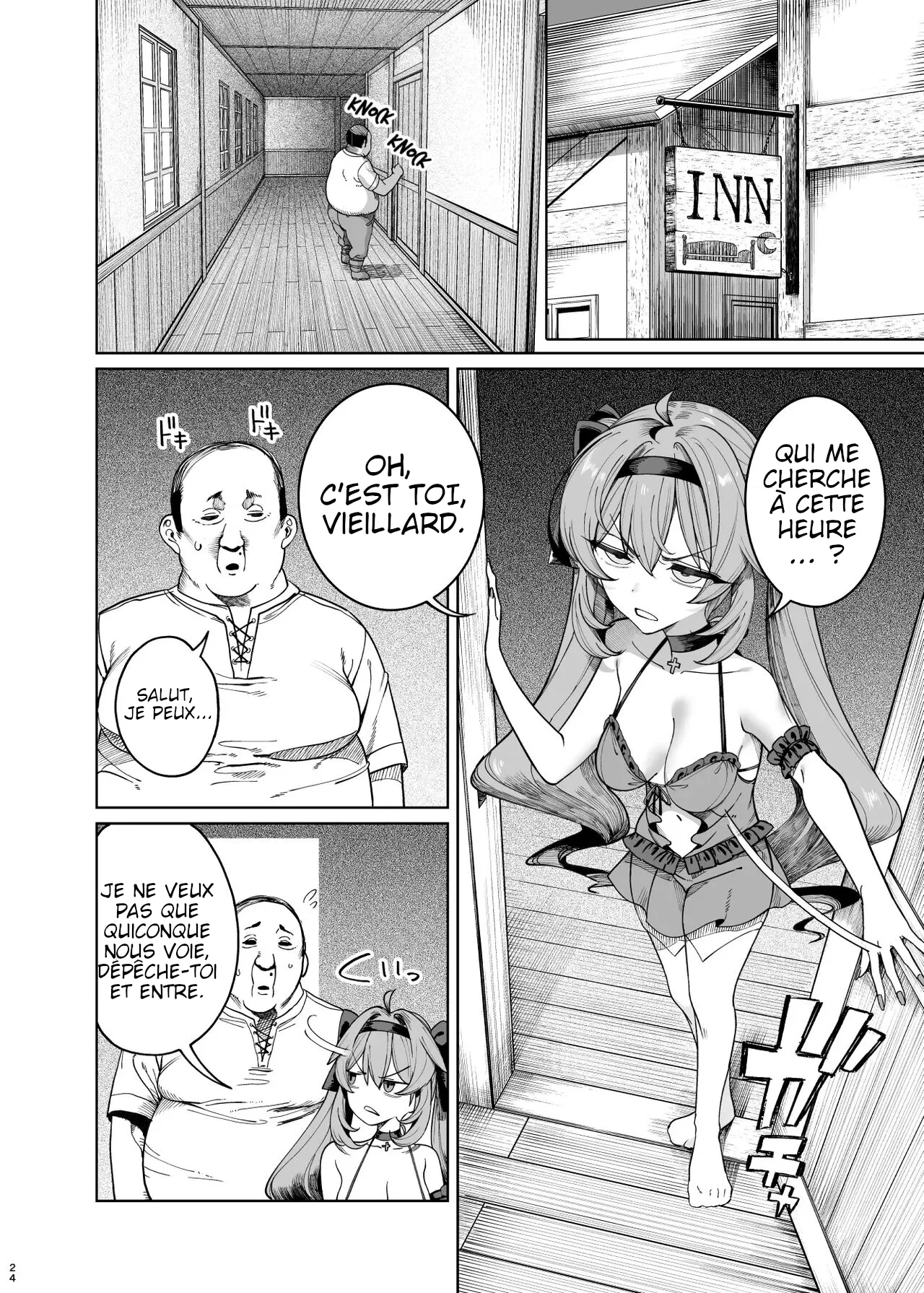 [Kamaboko Koubou (Kamaboko)] Isekai Wakarase Oji-san Yuusha Ryoujoku Hen [French] [pape245] [Digital] 图片编号 23