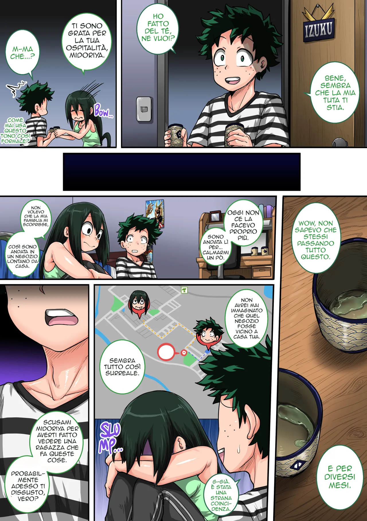 box Koujou (Juna Juna Juice)] Boku no Harem Academia: 6-wa "Doubutsu-teki na Kanojo" | Le Voglie di Froggy (Boku no Hero Academia) [Italian] image number 20