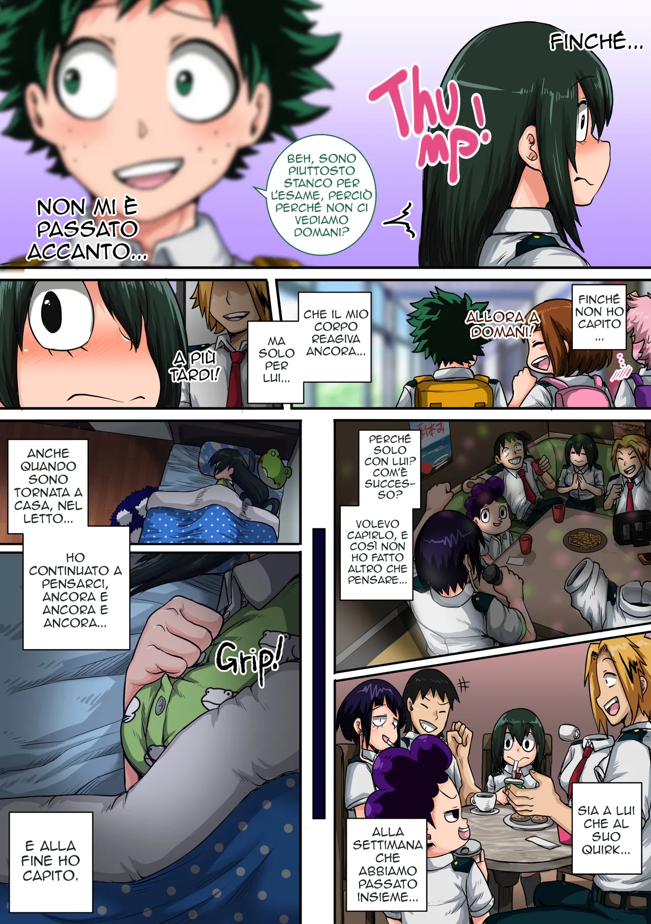 box Koujou (Juna Juna Juice)] Boku no Harem Academia: 6-wa "Doubutsu-teki na Kanojo" | Le Voglie di Froggy (Boku no Hero Academia) [Italian] image number 66