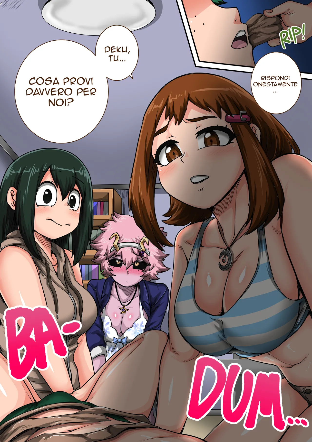 box Koujou (Juna Juna Juice)] Boku no Harem Academia: 6-wa "Doubutsu-teki na Kanojo" | Le Voglie di Froggy (Boku no Hero Academia) [Italian] image number 75