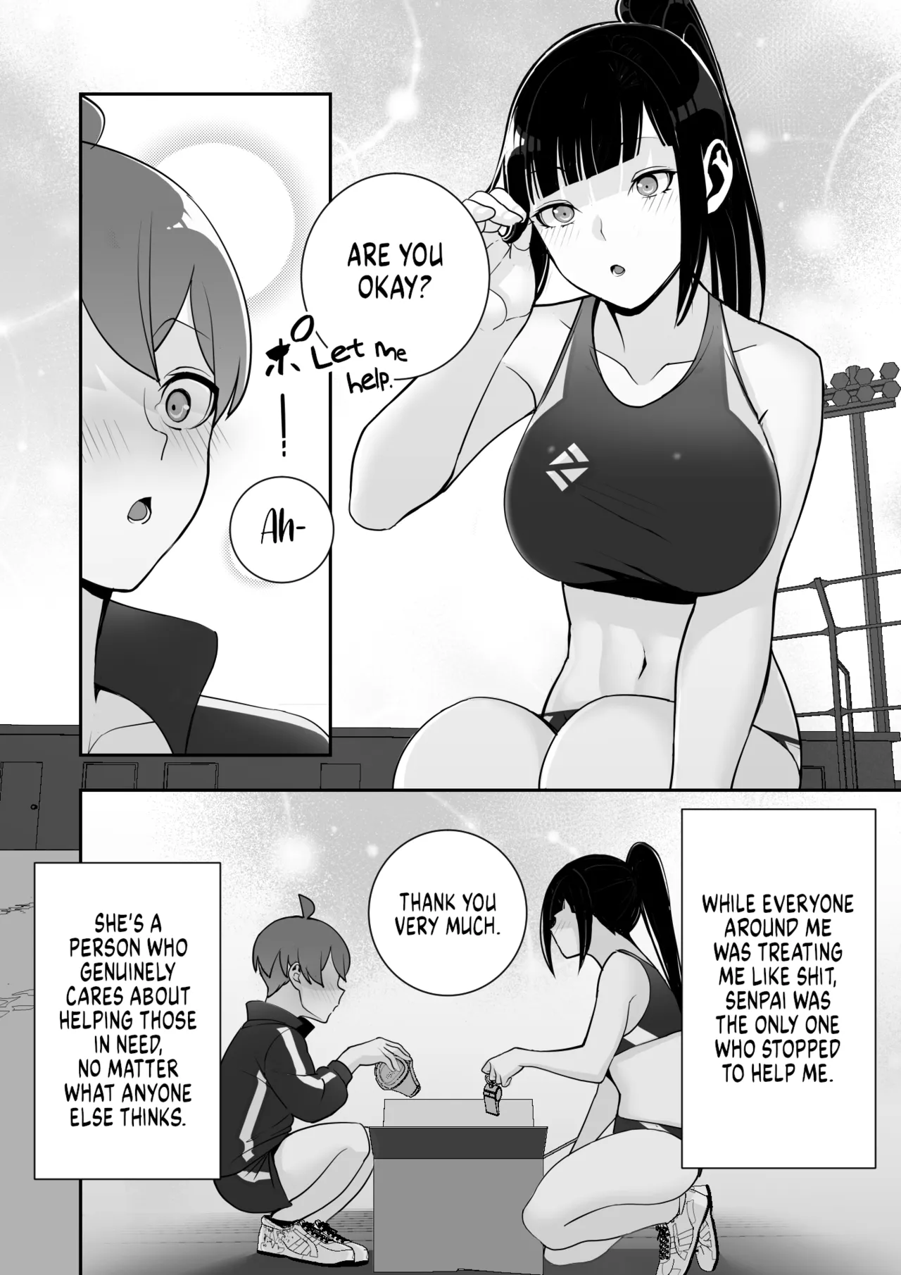 [Material Engine (Materia)] Reizoku no Kubiwa Akogare no Rikujoubu Senpai o Toraete Jibun no Konomi ni Sennou Choukyou | I Claimed my Beloved Track-and-Field Senpai and Brainwashed her into my Perfect Woman [English] 画像番号 39