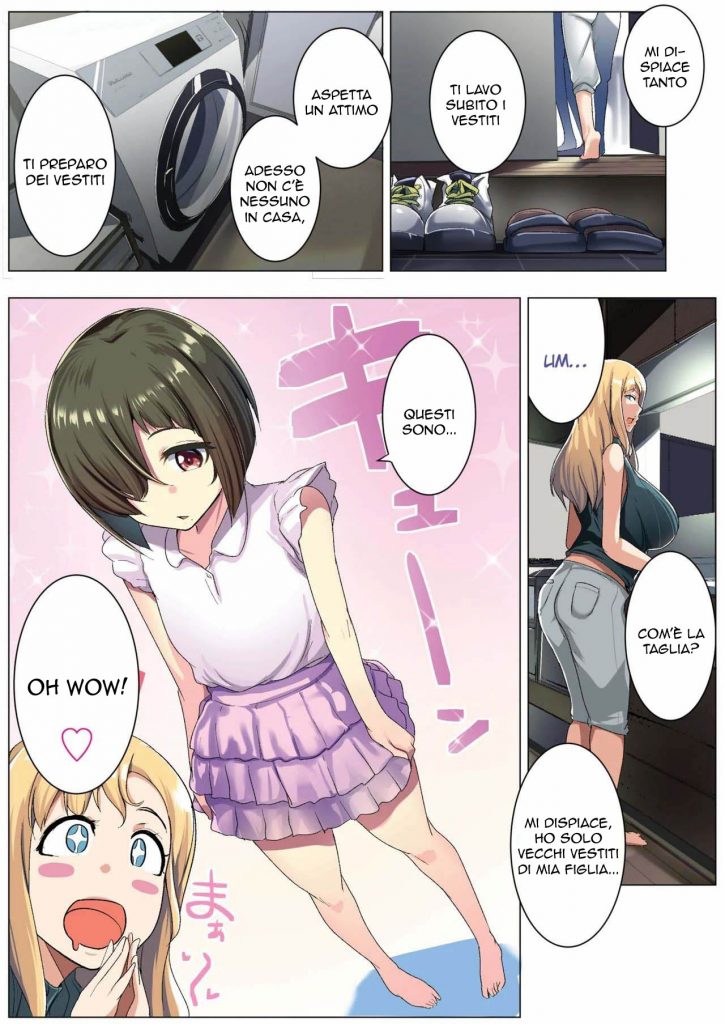 [Misaki (Muneshiro)] Kinpatsu Tsuma no Otomodachi | L' Amichetto della Mamma [Italian] 图片编号 9