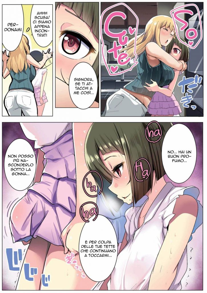 [Misaki (Muneshiro)] Kinpatsu Tsuma no Otomodachi | L' Amichetto della Mamma [Italian] 图片编号 10