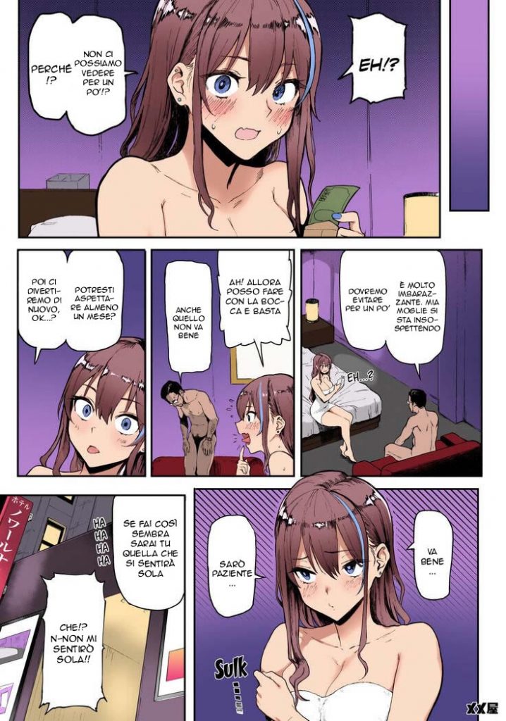 [Memeya (Meme50)] Okane Daisuki | Io Amo i Soldi [Italian] [Colorized] numero di immagine  9