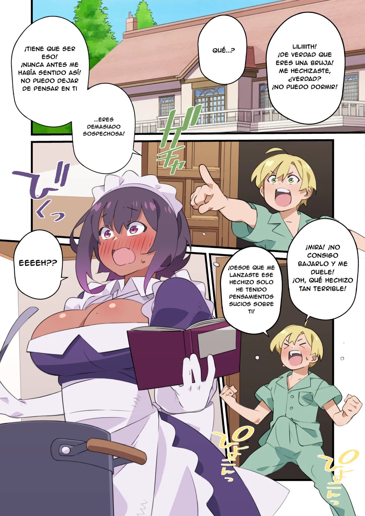 [Nisego] Lilith's Spell (The Maid I Hired Recently Is Mysterious) [Spanish] 图片编号 4