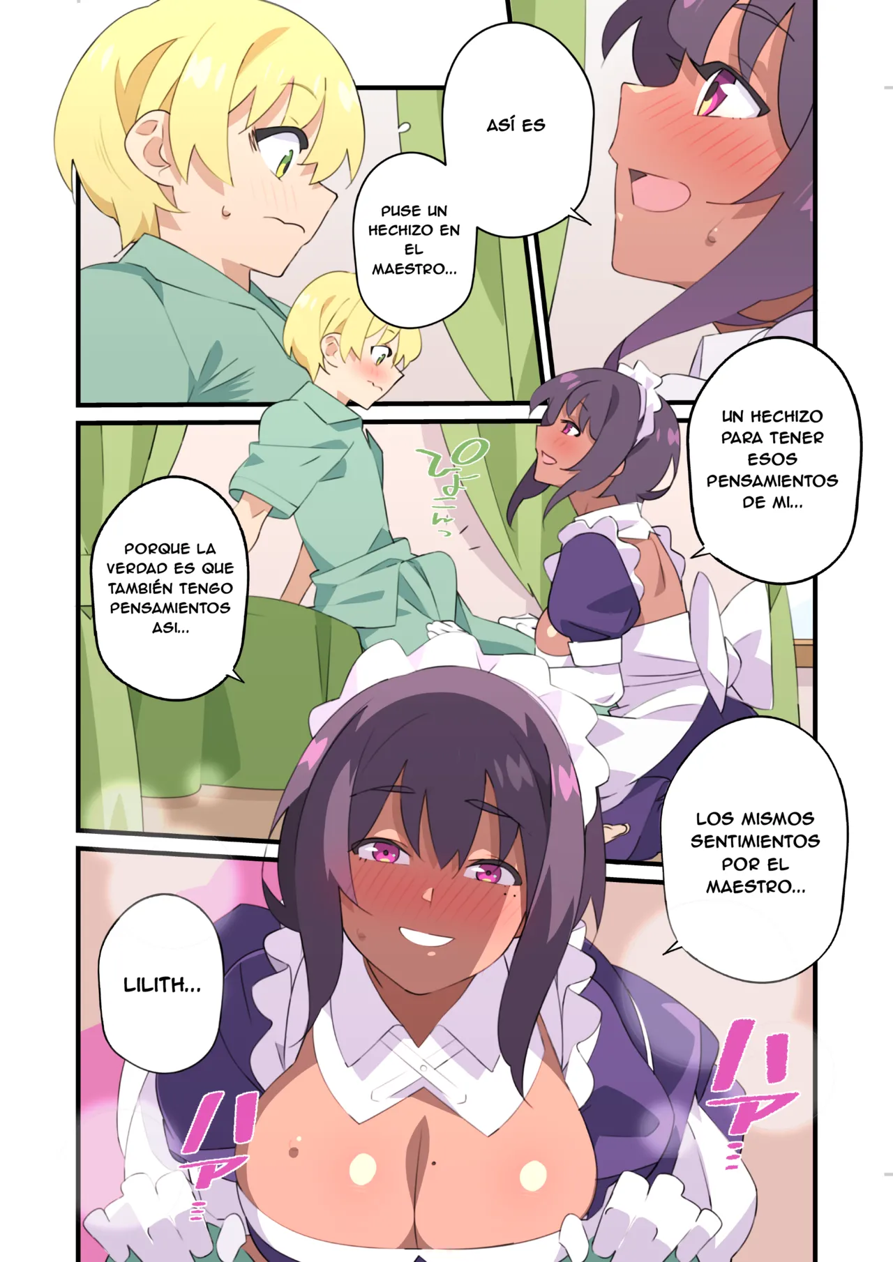 [Nisego] Lilith's Spell (The Maid I Hired Recently Is Mysterious) [Spanish] 图片编号 5