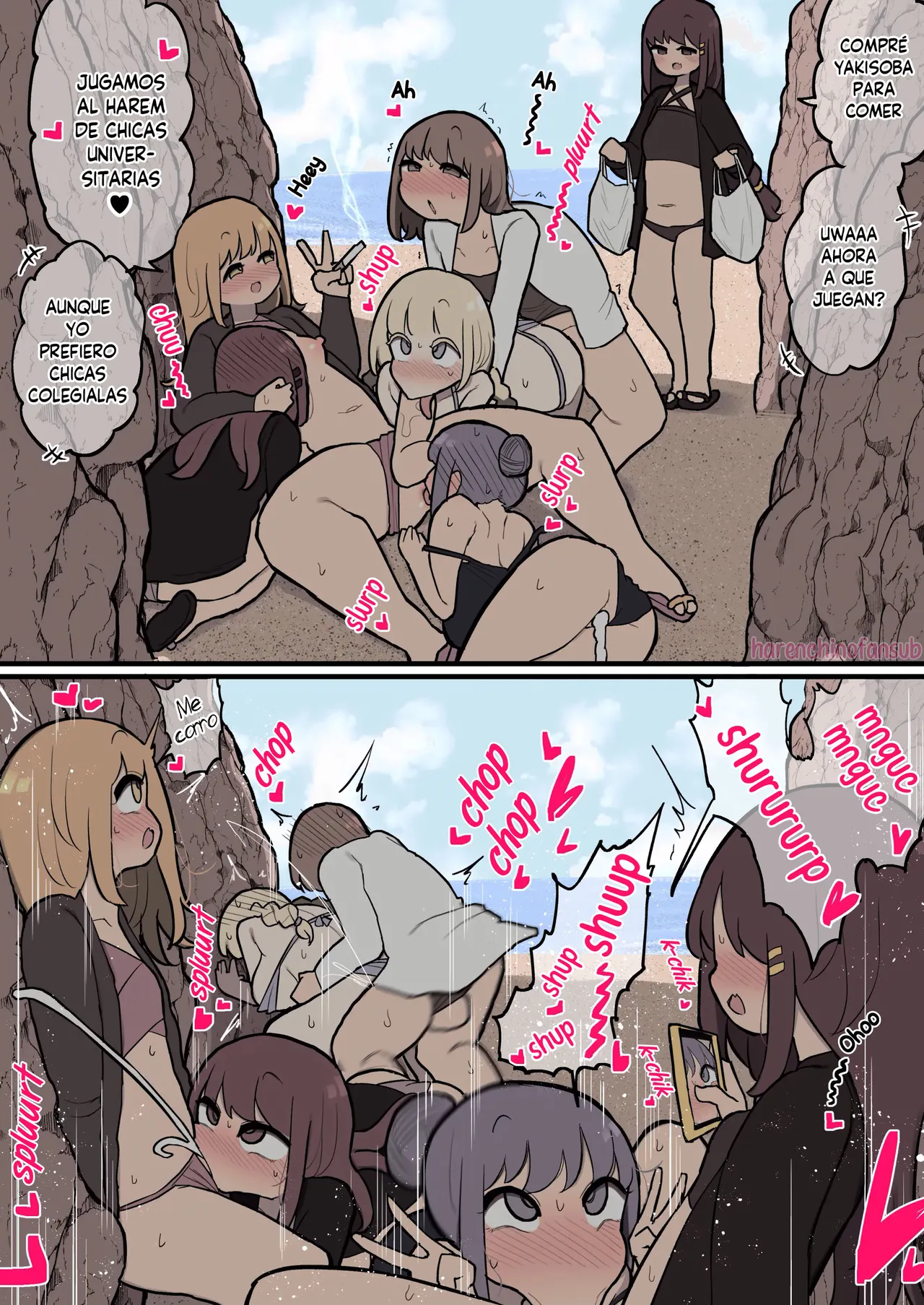 [Momomo] Futanari Ikemen Josei ni GyakuNan shite Pakorare ni Iku Onnanoko | Chicas son folladas por Lindas Futanaris en un Nanpa Reverso [Spanish] [Descensored] [Harenchi no Fansub] 이미지 번호 5