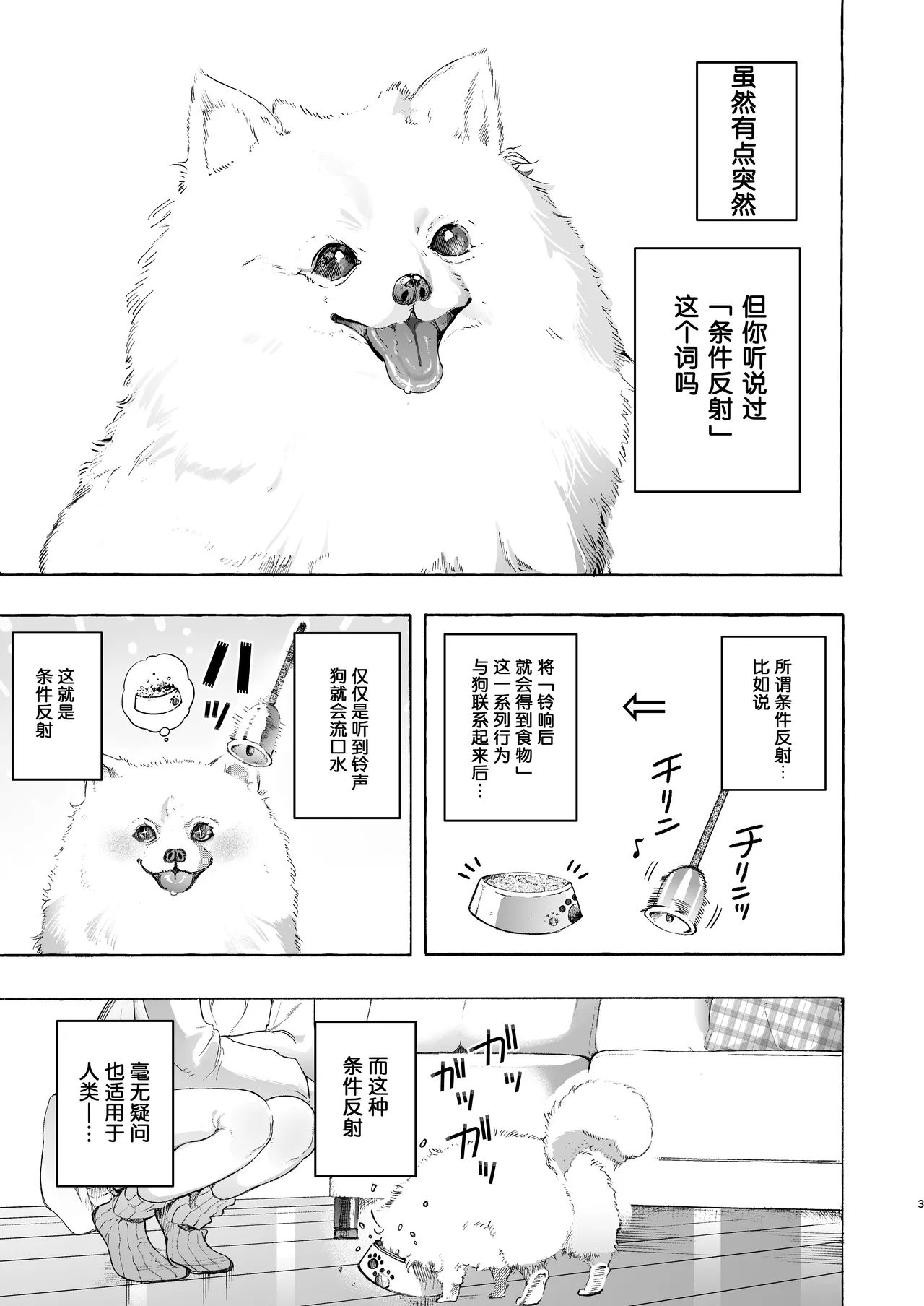 [Noyama] Mimi de Koishita Douryou ~OnaSuppo Onsei Otaku Onna ga Douryou no Koe ni Hannou Shite Ikimakuri~ [Chinese] [予本个人汉化] image number 3