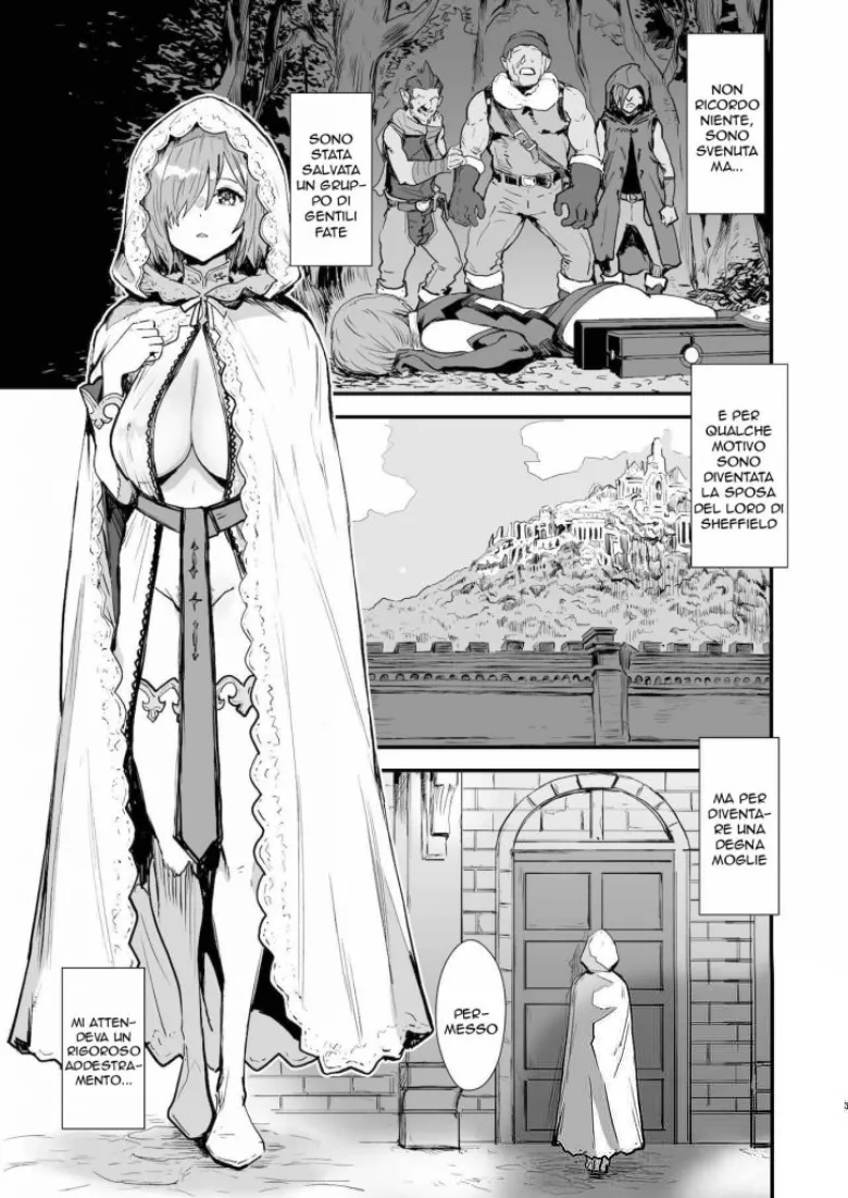 [Manga Super (Nekoi Mie)] Mash no Hanayome Shugyou | Preparare la Sposa 1 (Fate/Grand Order) [Italian] [Digital] image number 2