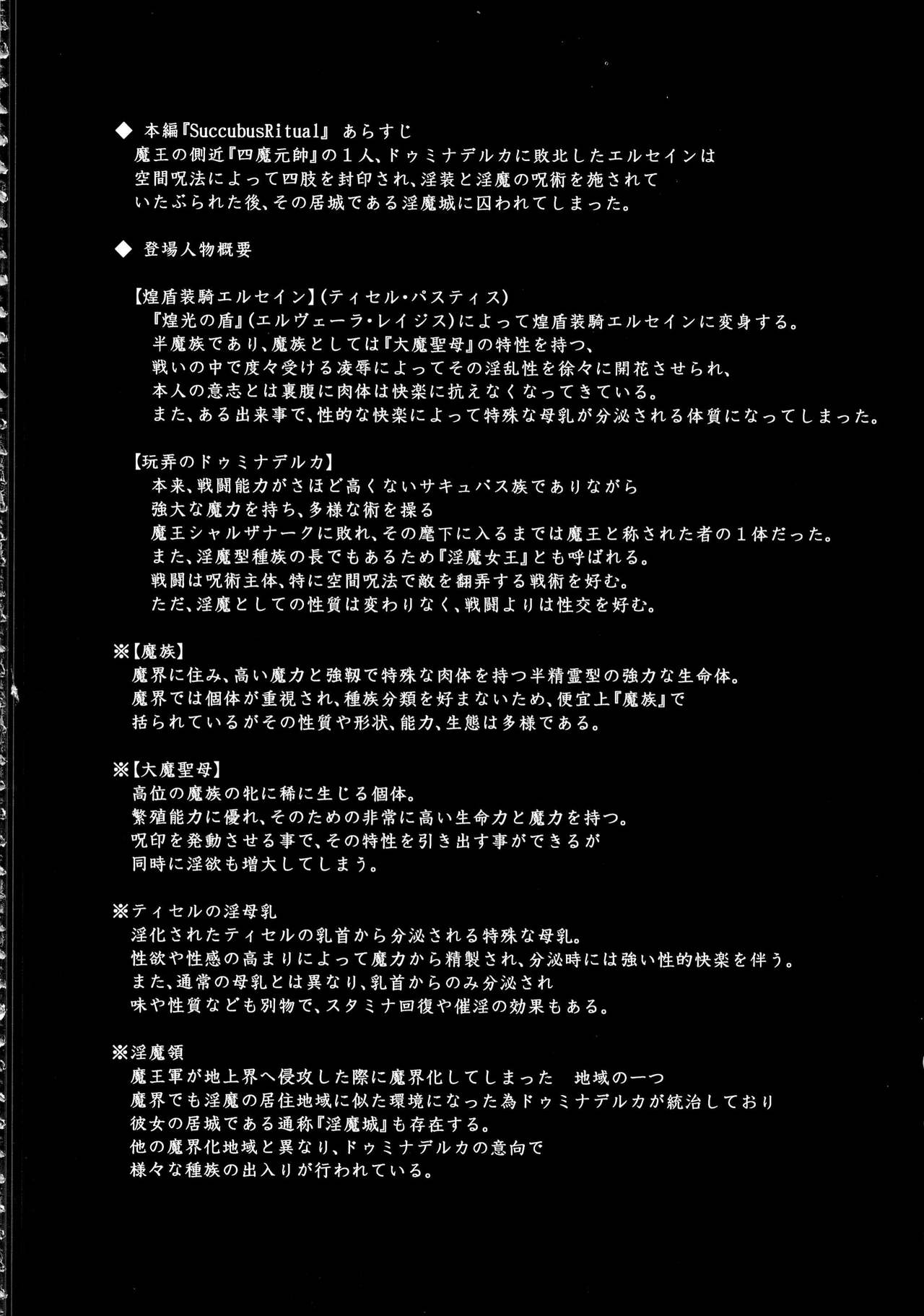 (C84) [FONETRASON (Ryutou)] Shield Knight Elsain Vol. 14 Succubus Ritual [Chinese] [不咕鸟汉化组] numero di immagine  3