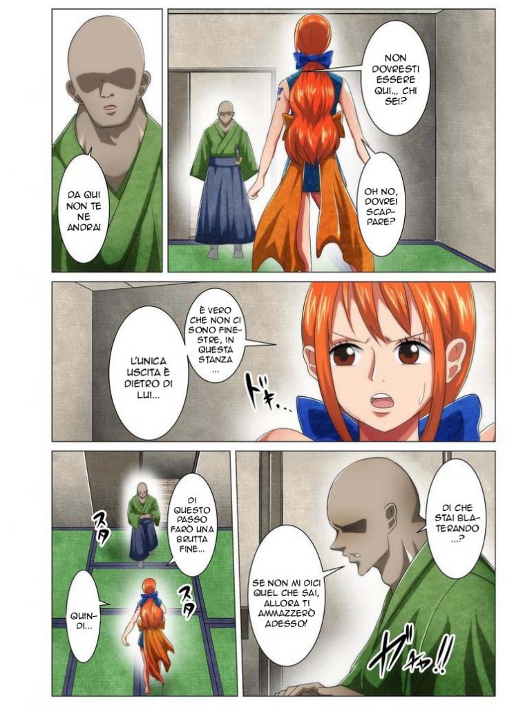 [Q Doujin] Onna Ninja no Dokidoki Hatsu Ninmu | Il Piano B di Nami (One Piece) [Italian] 图片编号 4