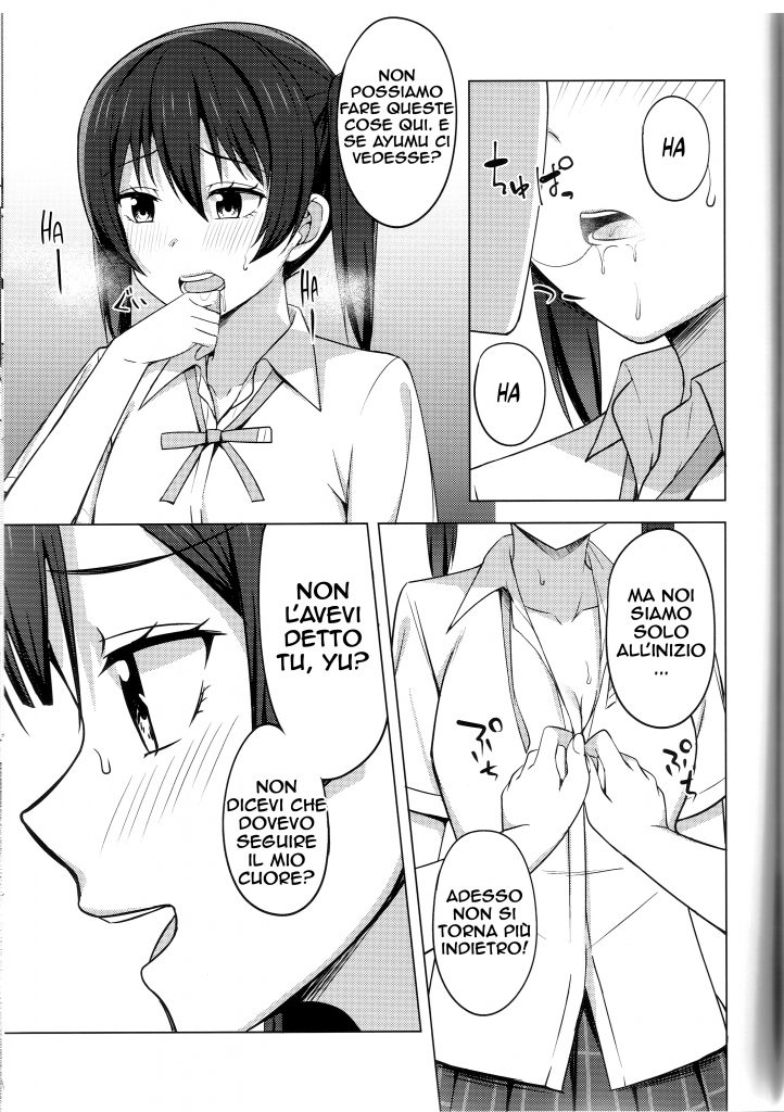 [Enokoro Kurage (NOSA)] Tomaranai HEART | Confessioni Spinte (Love Live! Nijigasaki High School Idol Club) [Italian] [Digital] image number 9