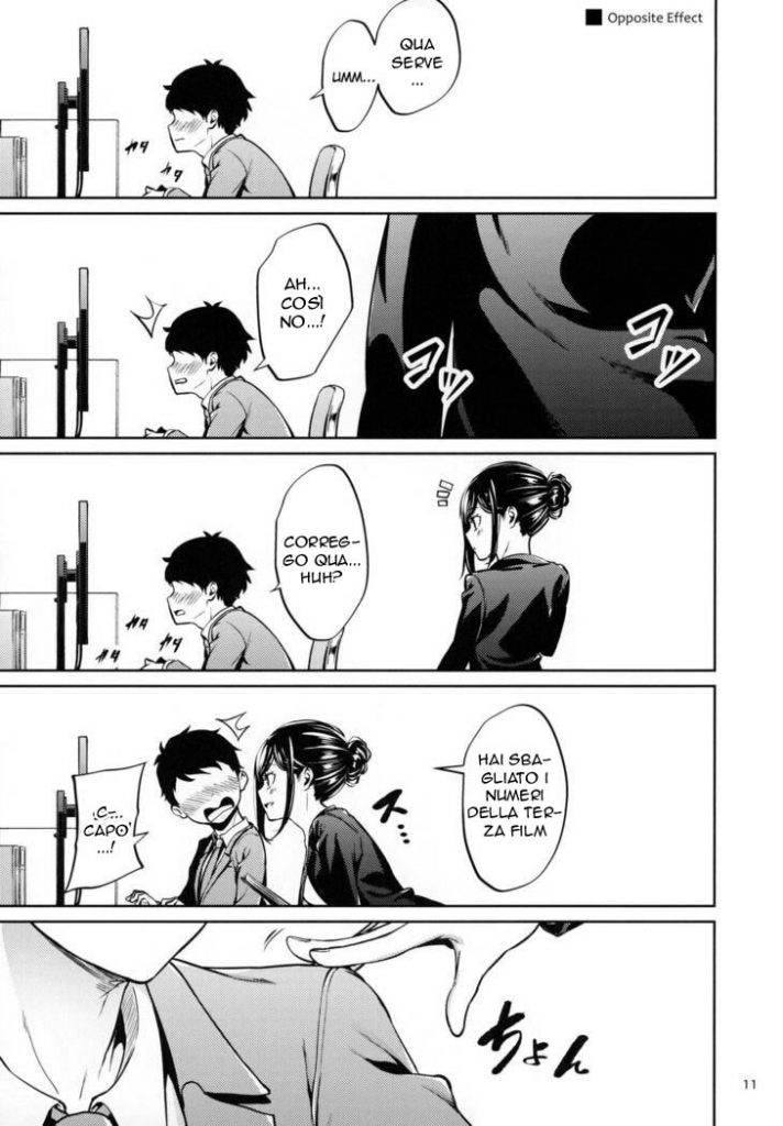 [IV VA SHIN (Mikuni Mizuki)] Shokuba no Senpai | Ti Adoro , Capo [Italian] 图片编号 10